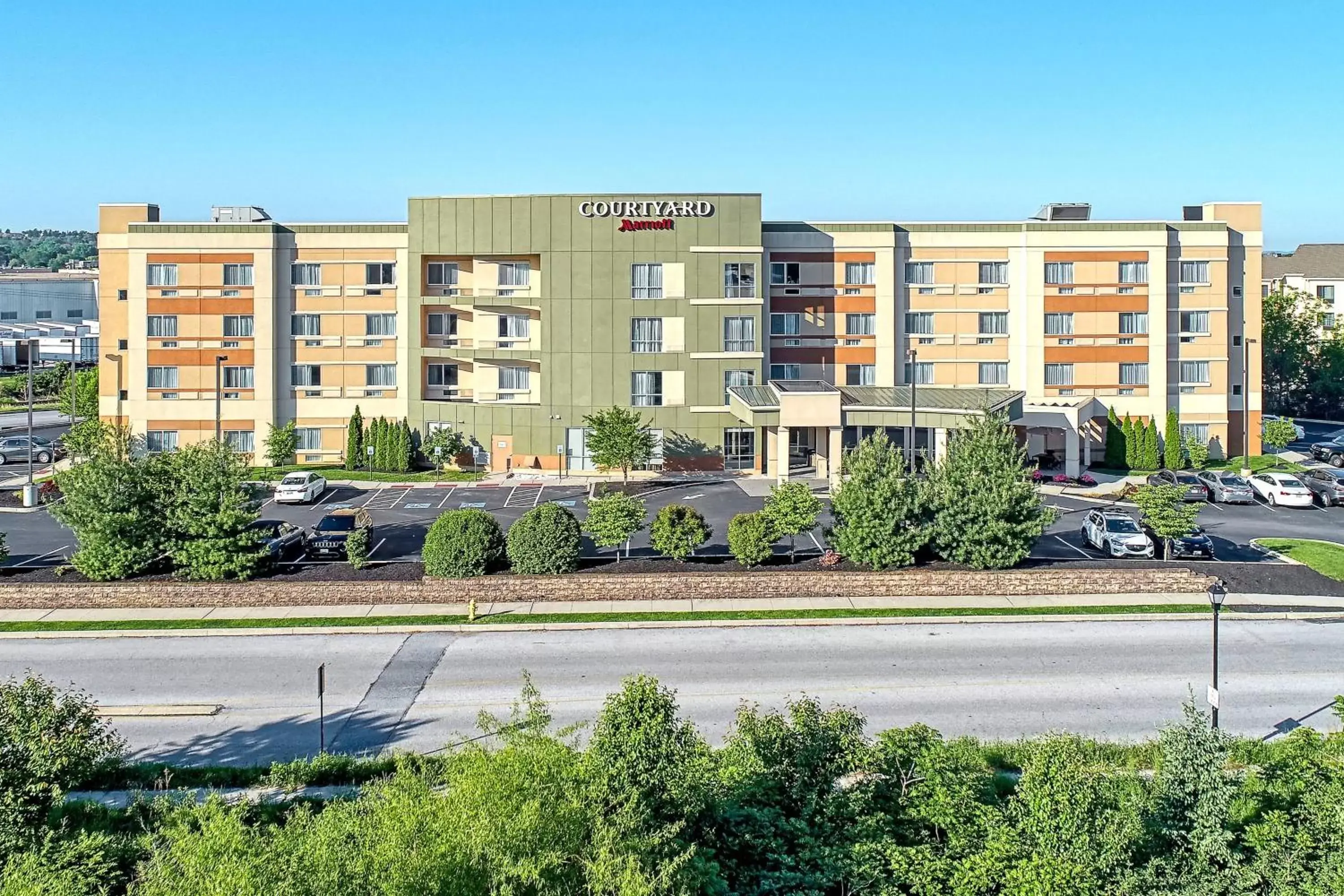 Property Building in Courtyard by Marriott York