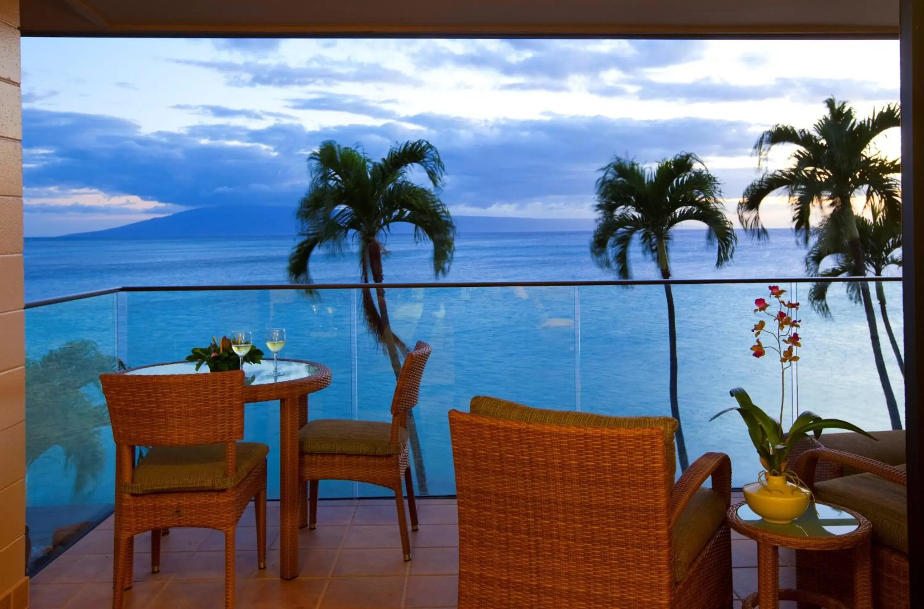 Balcony/Terrace, Sea View in Napili Kai Beach Resort
