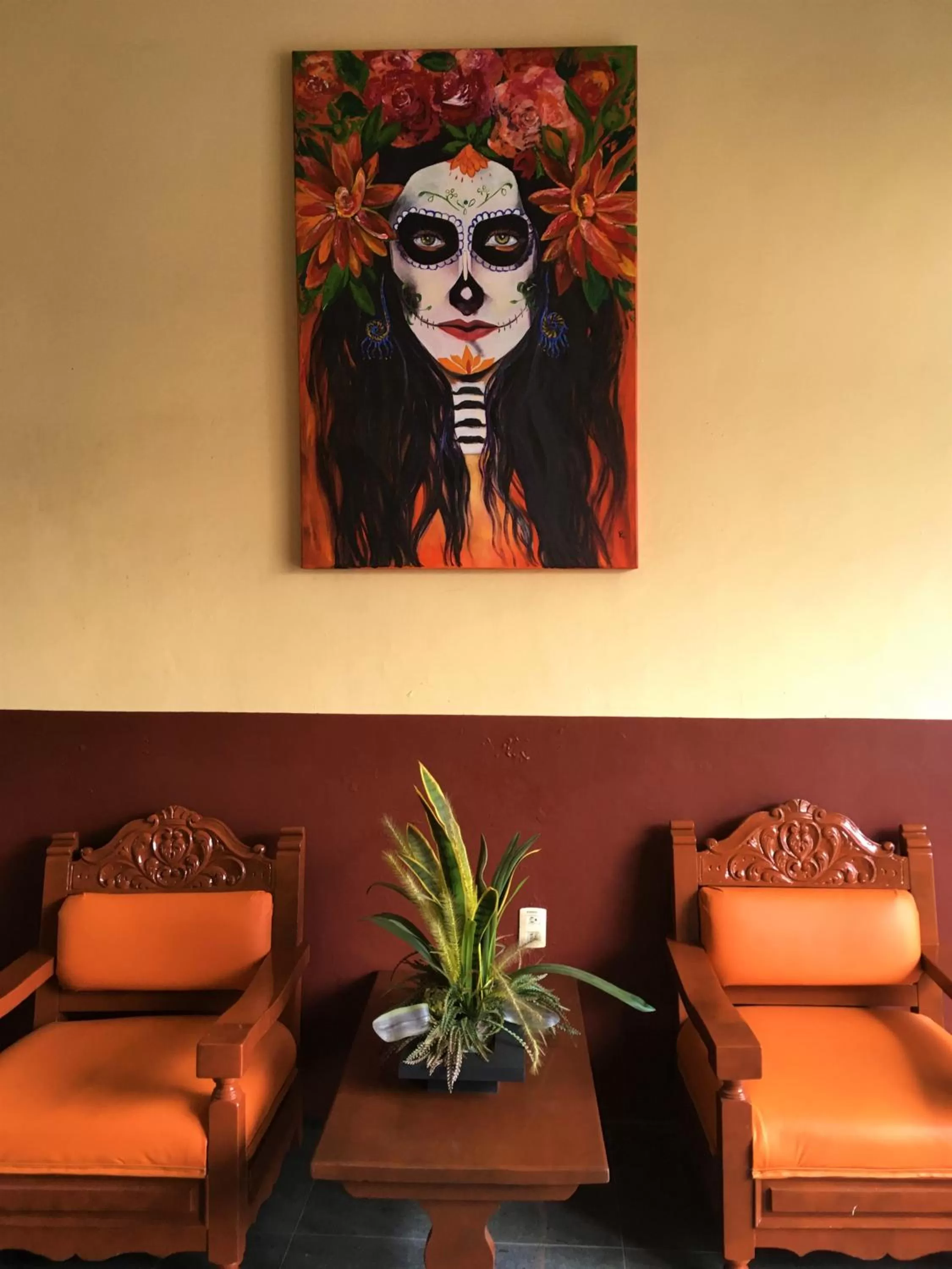 Living room in Hotel San Francisco Plaza