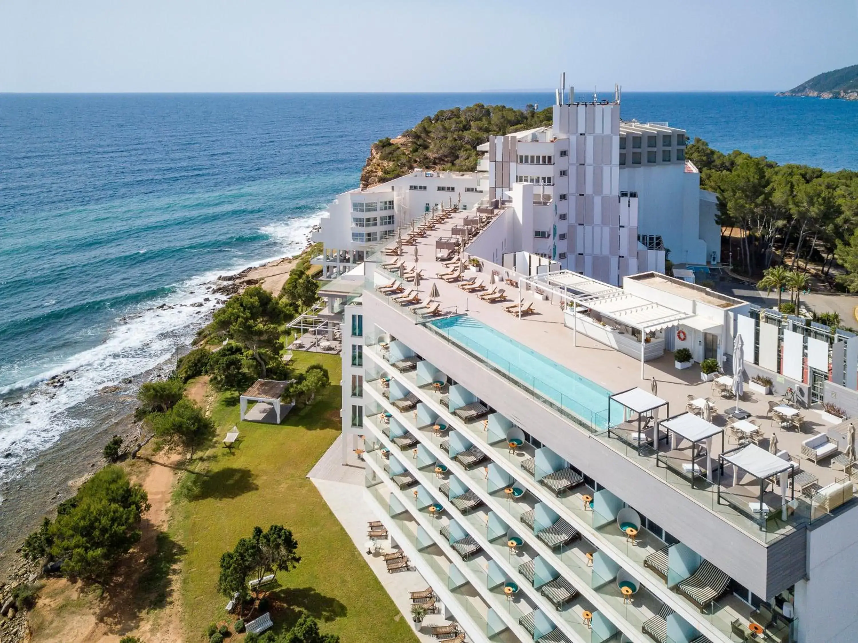 Property building, Bird's-eye View in Sol Beach House Ibiza - Adults Only