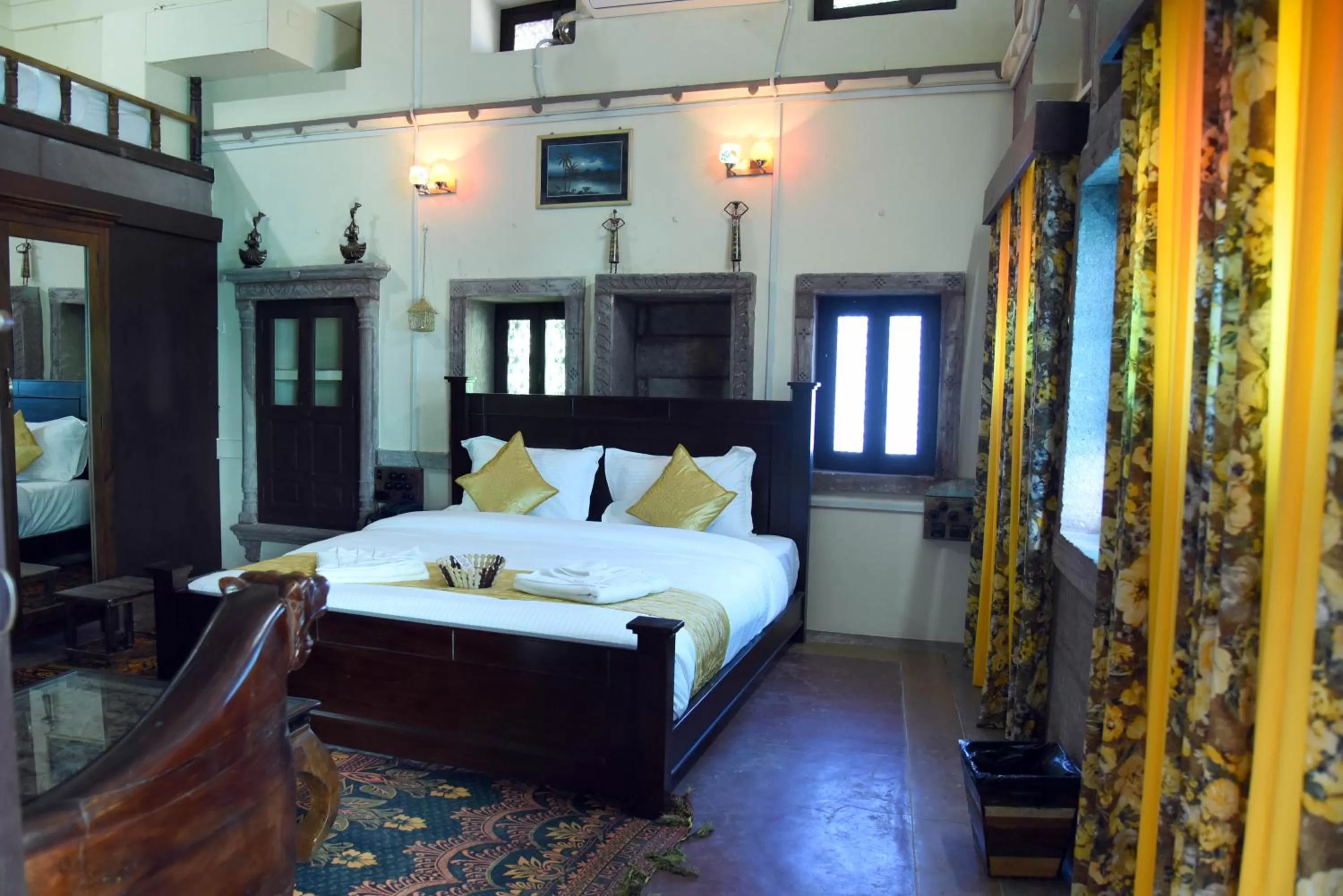 Bed in The Thikana Heritage
