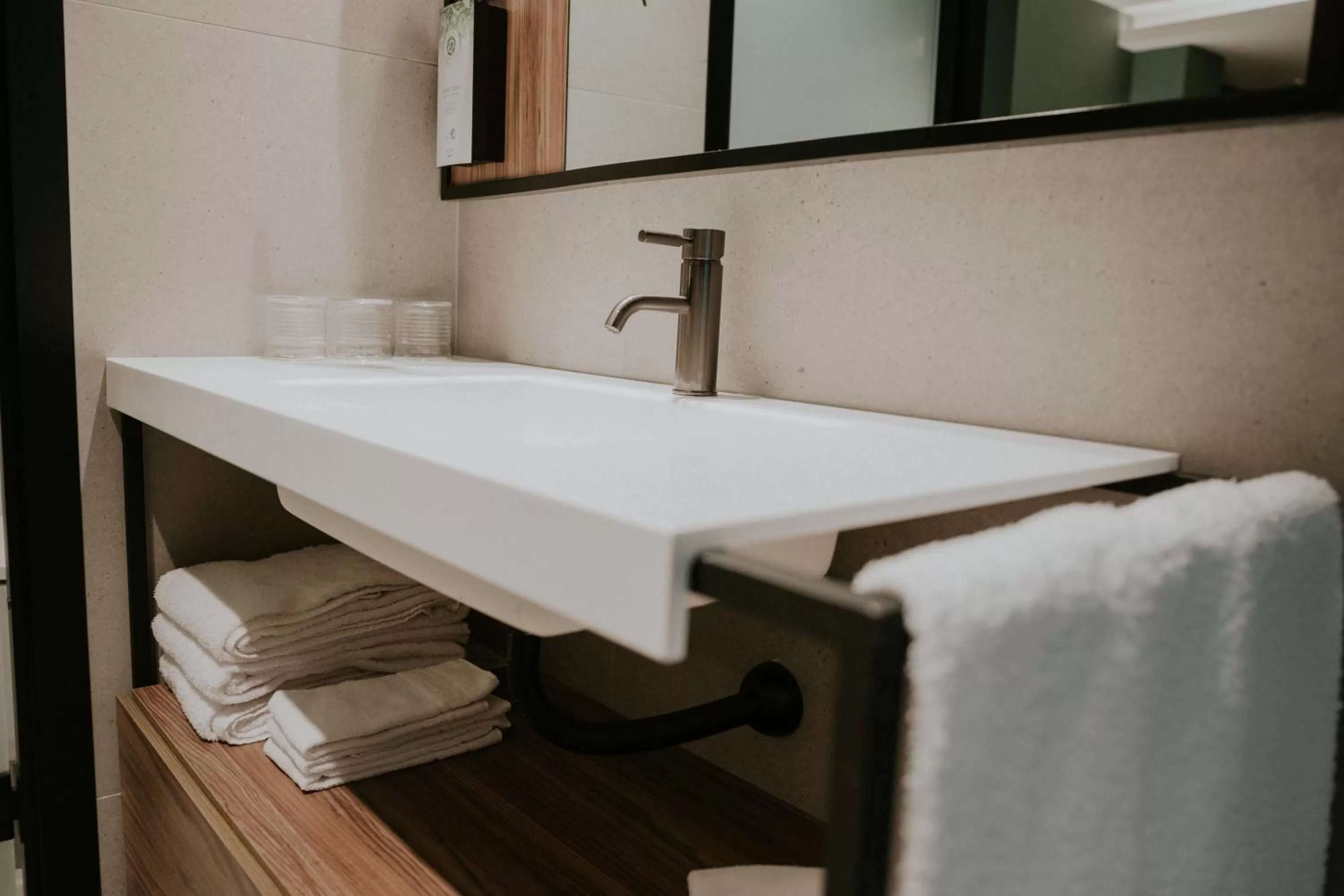 Bathroom in Catalina Plaza Hotel Sostenible