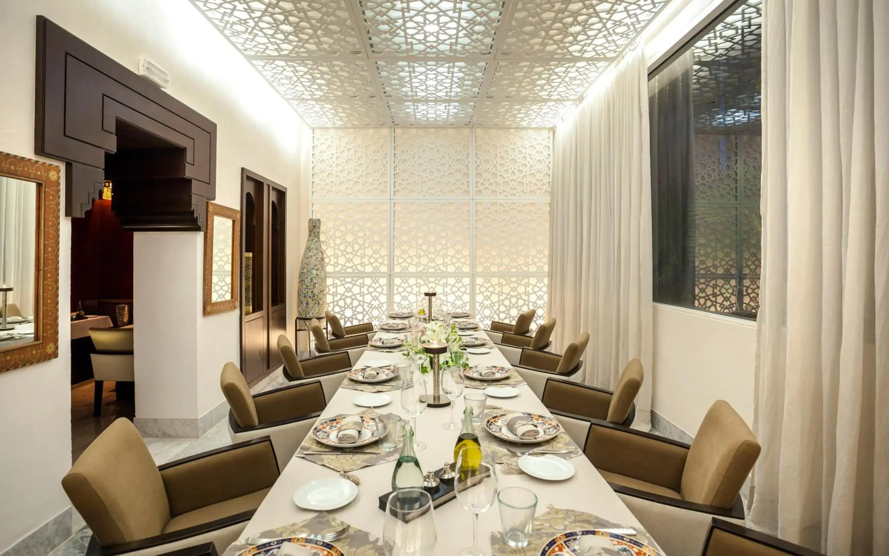 Restaurant/Places to Eat in Mövenpick Hotel Gammarth Tunis