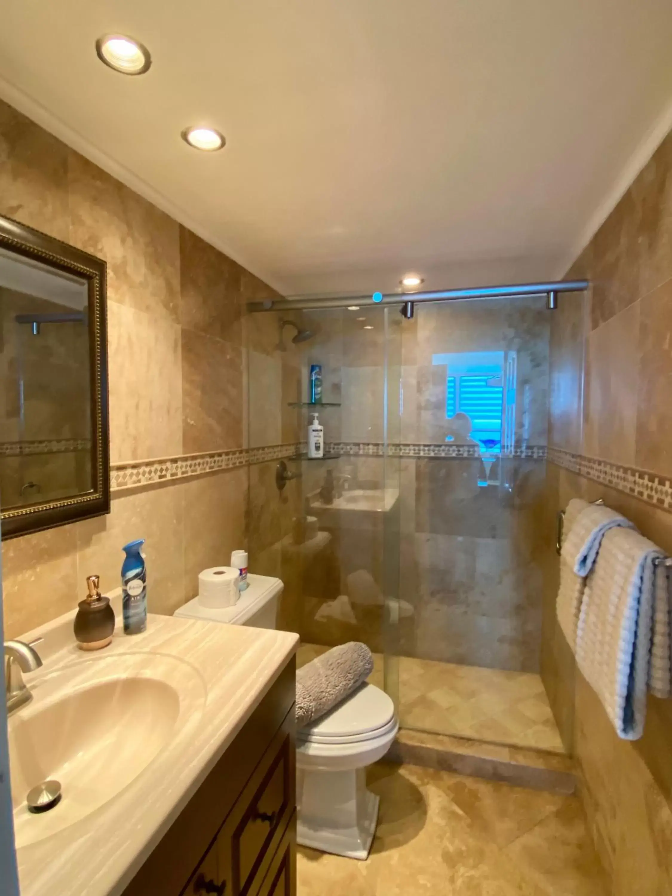 Bathroom in Castle Beach Resort Condo Penthouse or 1BR Direct Ocean View -just remodeled-