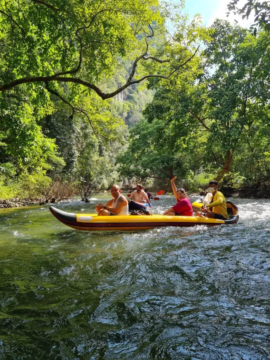 Canoeing in Khaosok Rainforest Resort