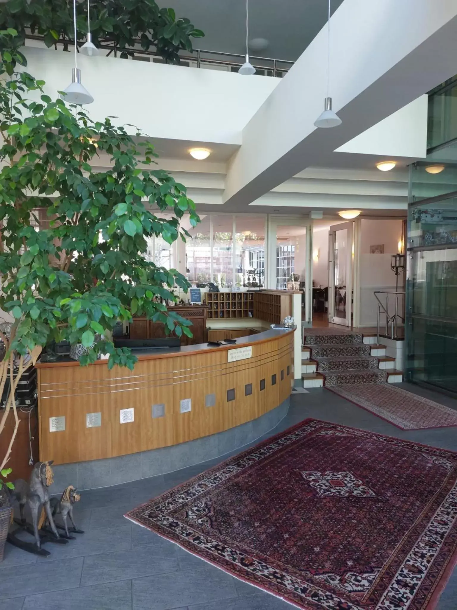 Lobby or reception in Hotel Goldener Stern