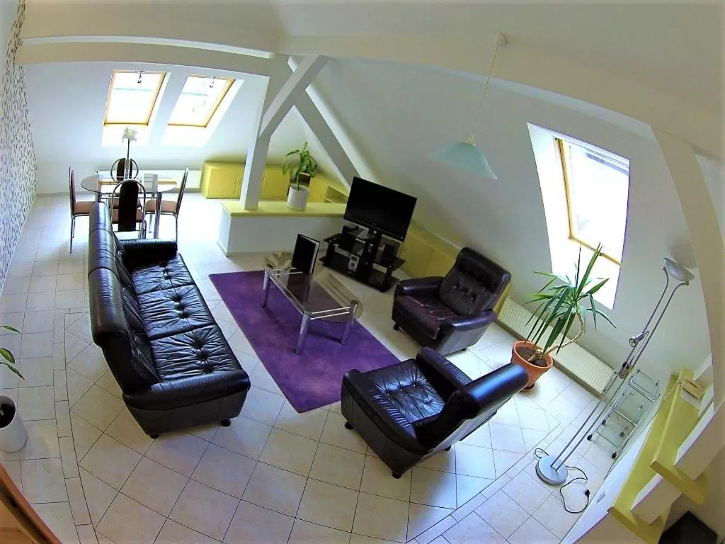 Living room in Hotel Vacek Pod Věží