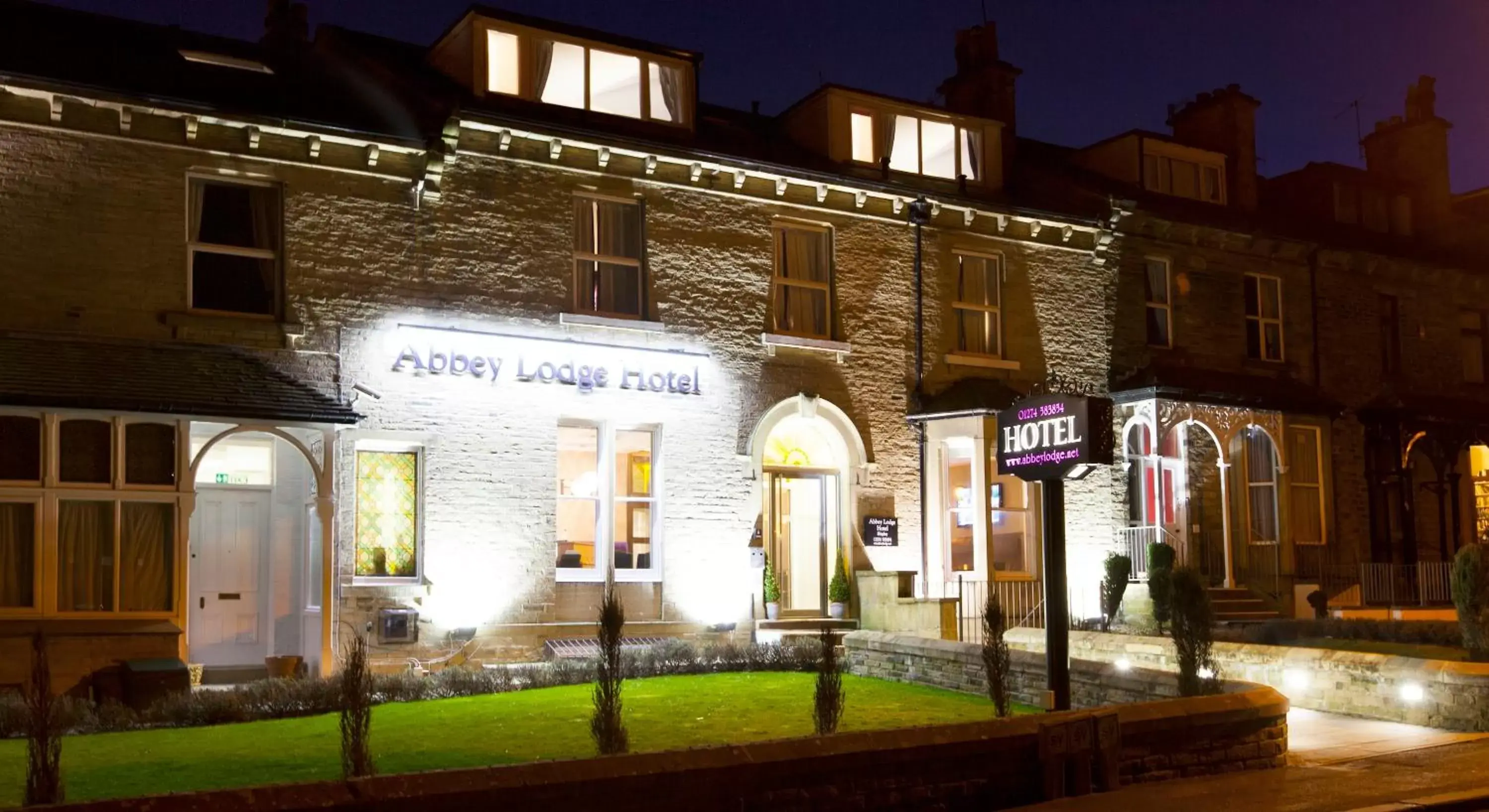 Facade/entrance, Property Building in The Abbey Lodge Hotel