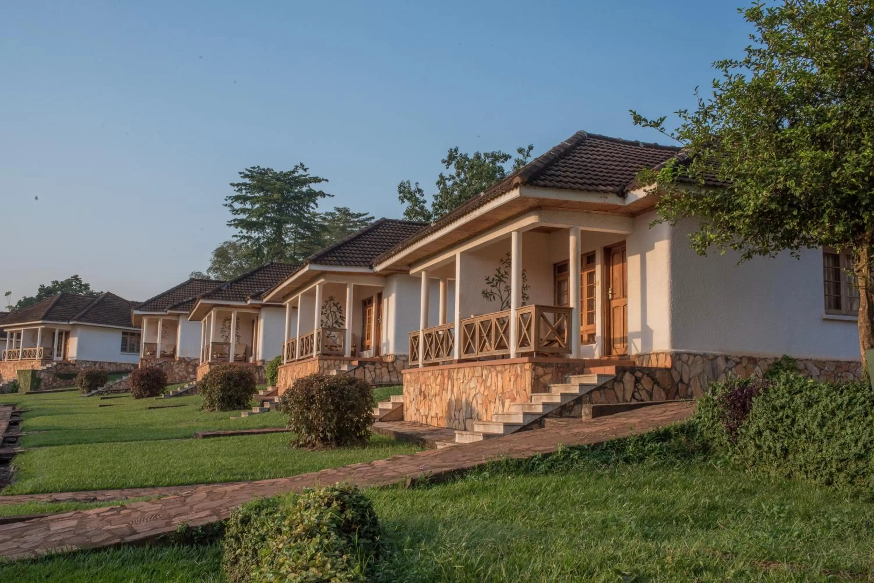 Property building in Jinja Nile Resort