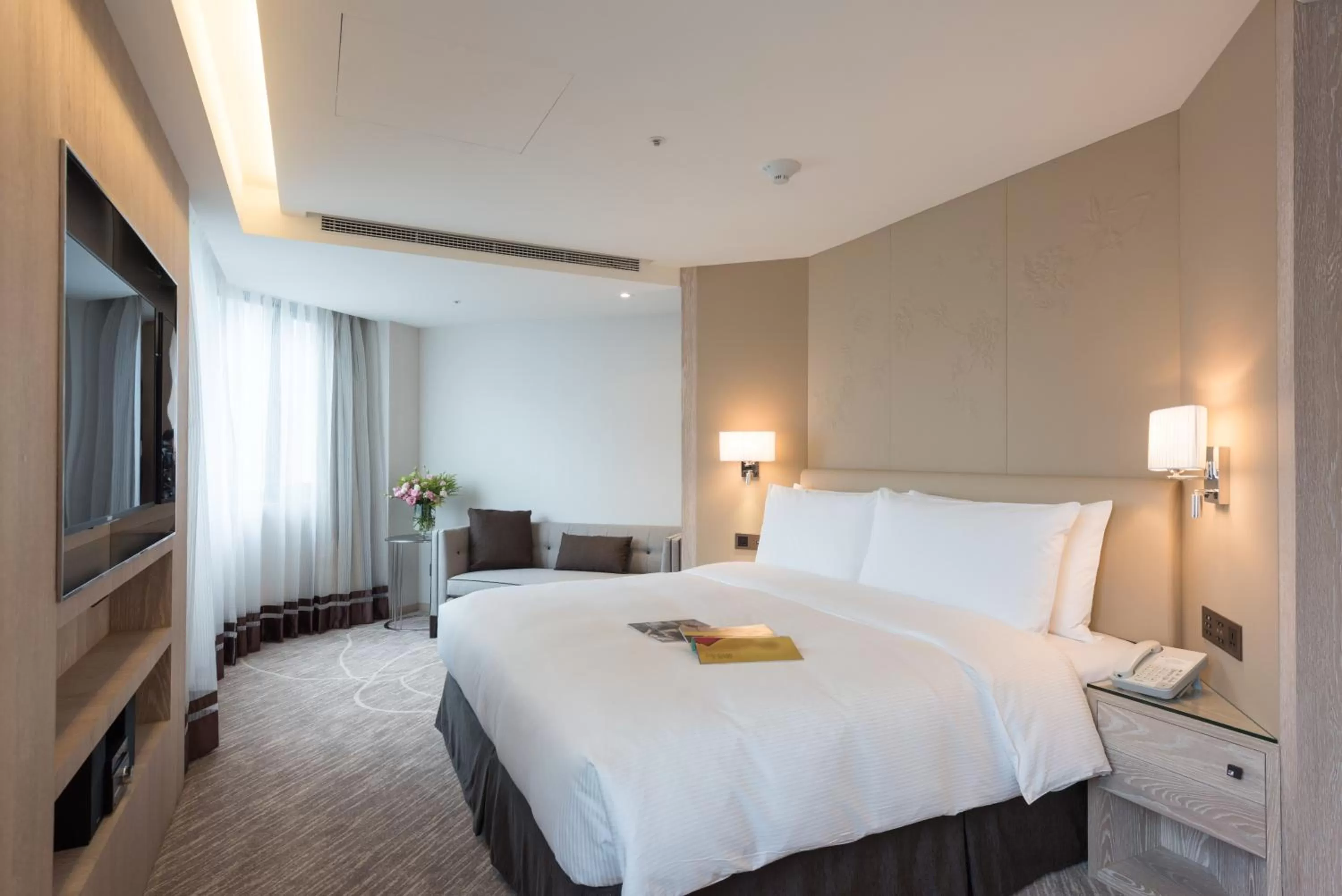 Bedroom, Bed in K Hotel Taipei Chang-An