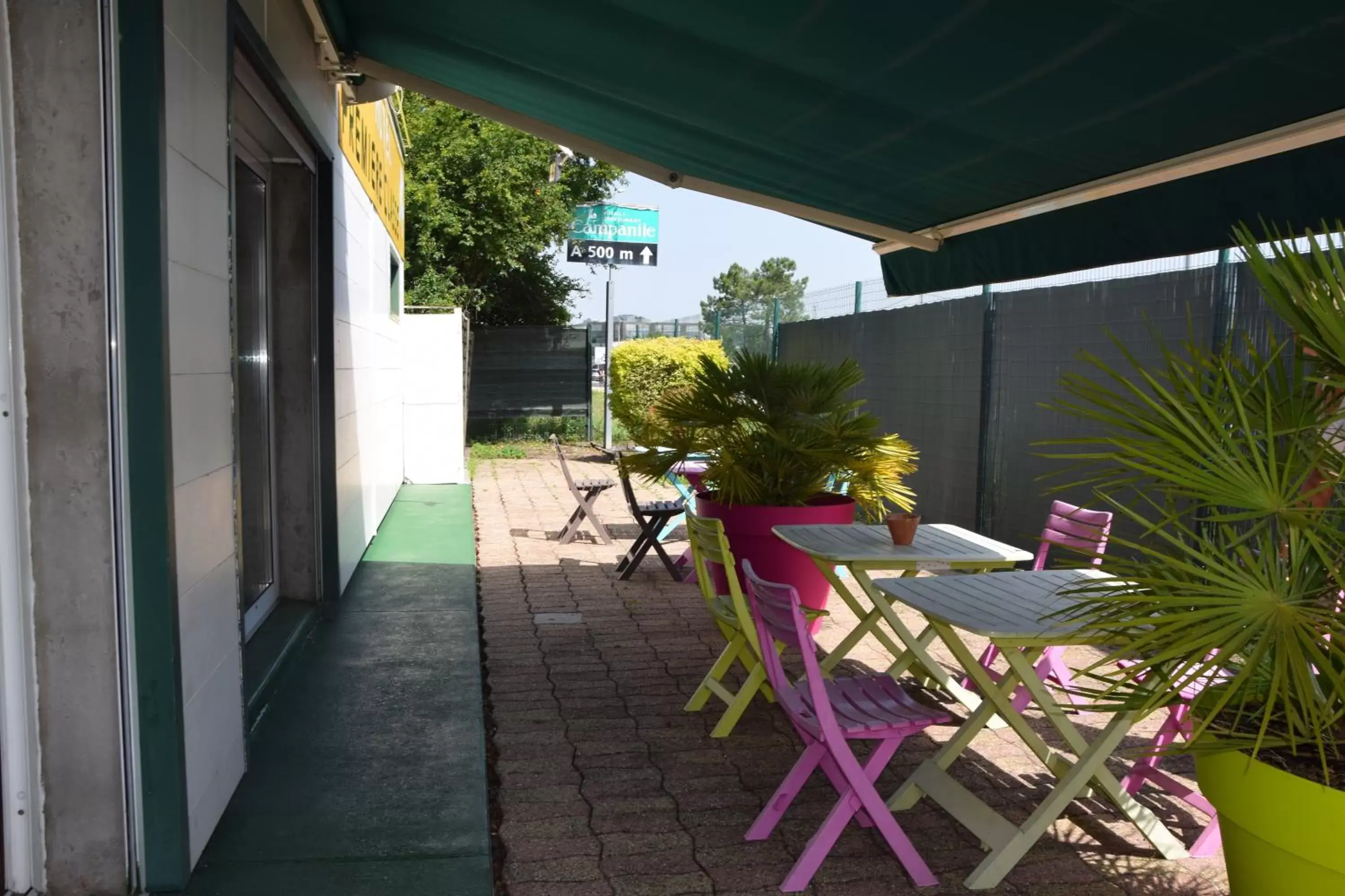 Patio, Balcony/Terrace in Premiere Classe Bordeaux Sud Pessac Bersol