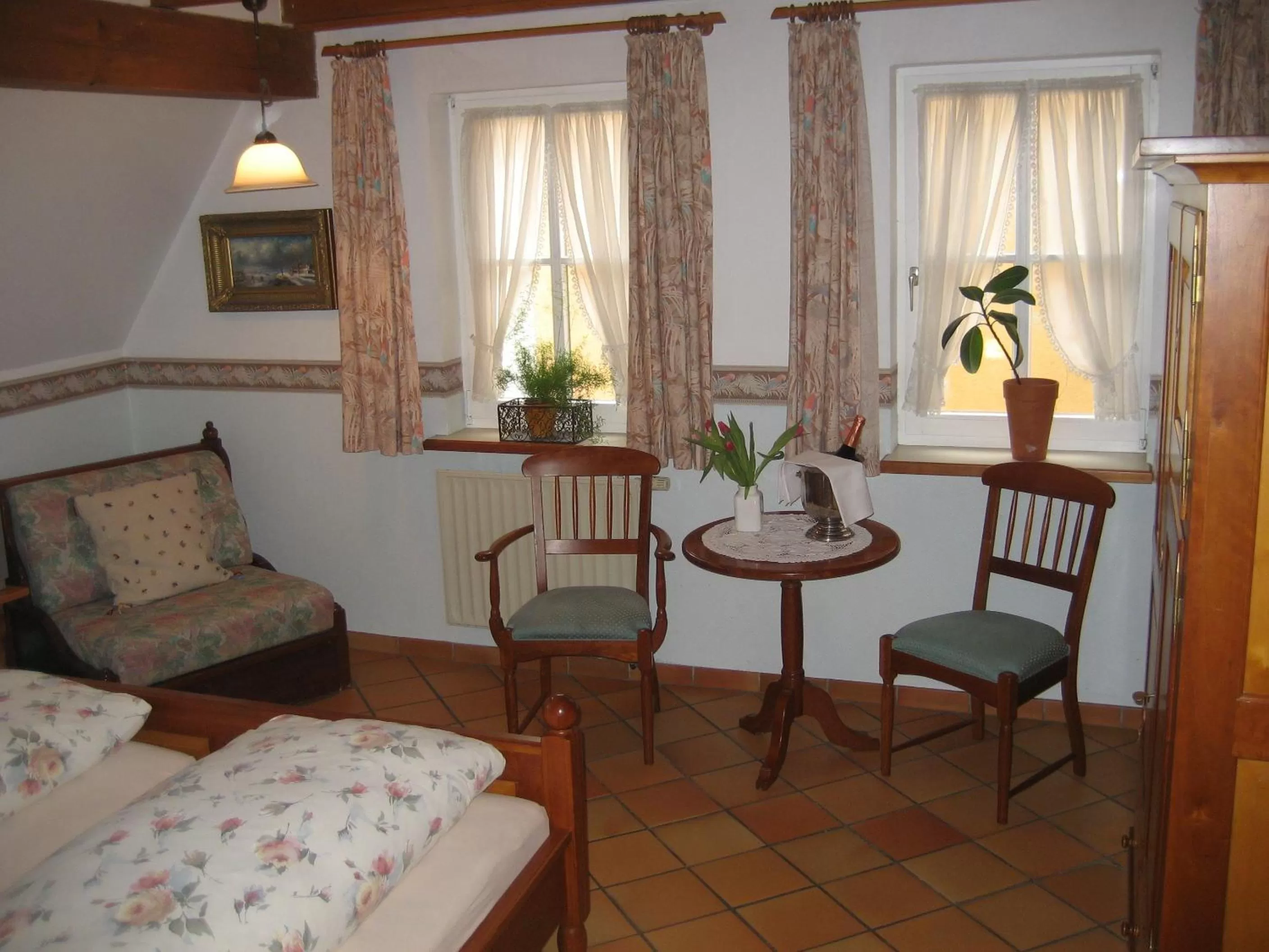 Seating area in Hotel Gerberhaus