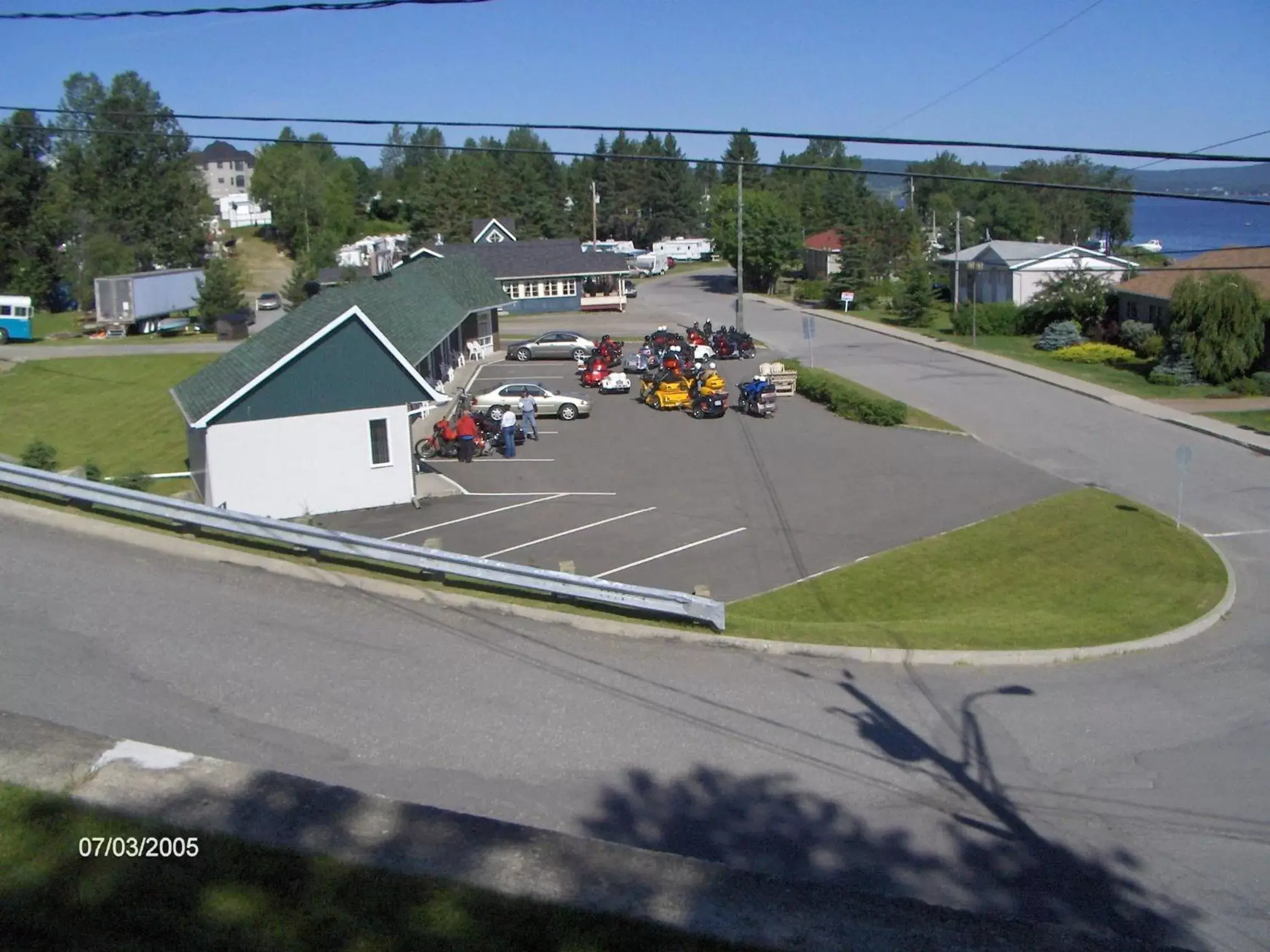 Facade/entrance, Bird's-eye View in Motel Royal