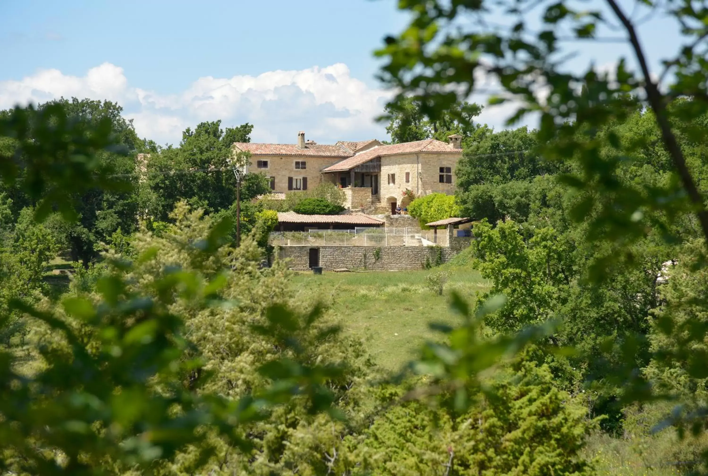 View (from property/room), Property Building in Hotel Le Mas de Rivet