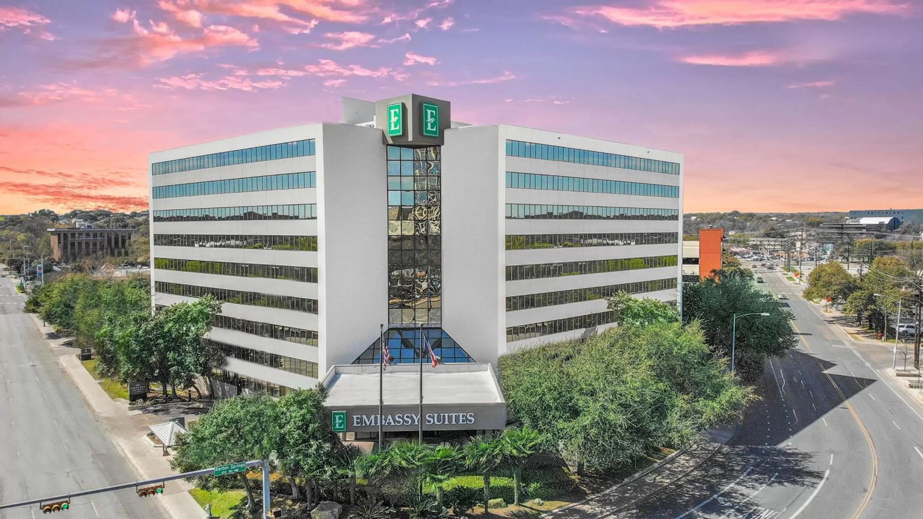 Property building in Embassy Suites by Hilton Austin Downtown South Congress