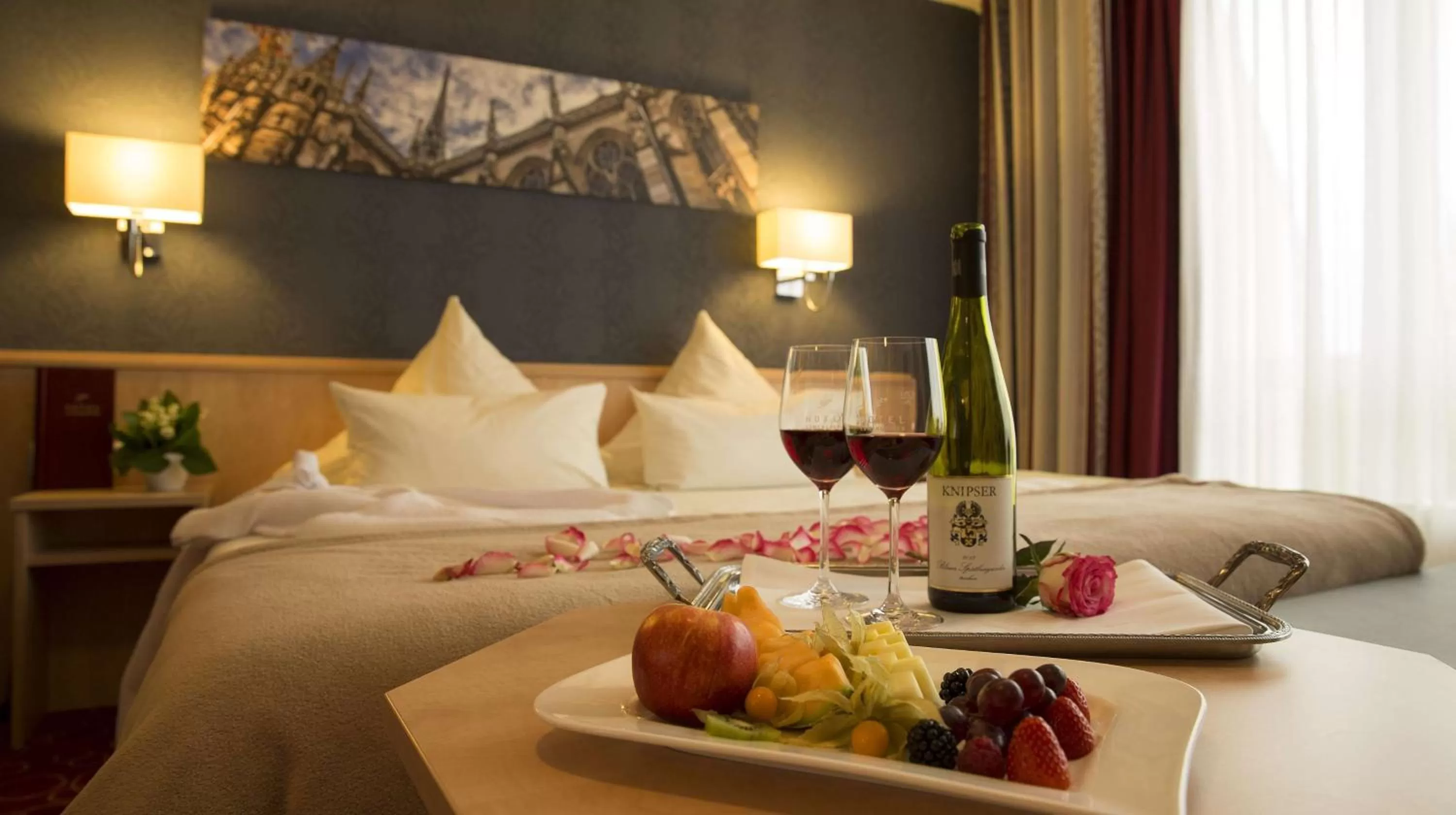 Photo of the whole room, Bed in Hotel Löwengarten