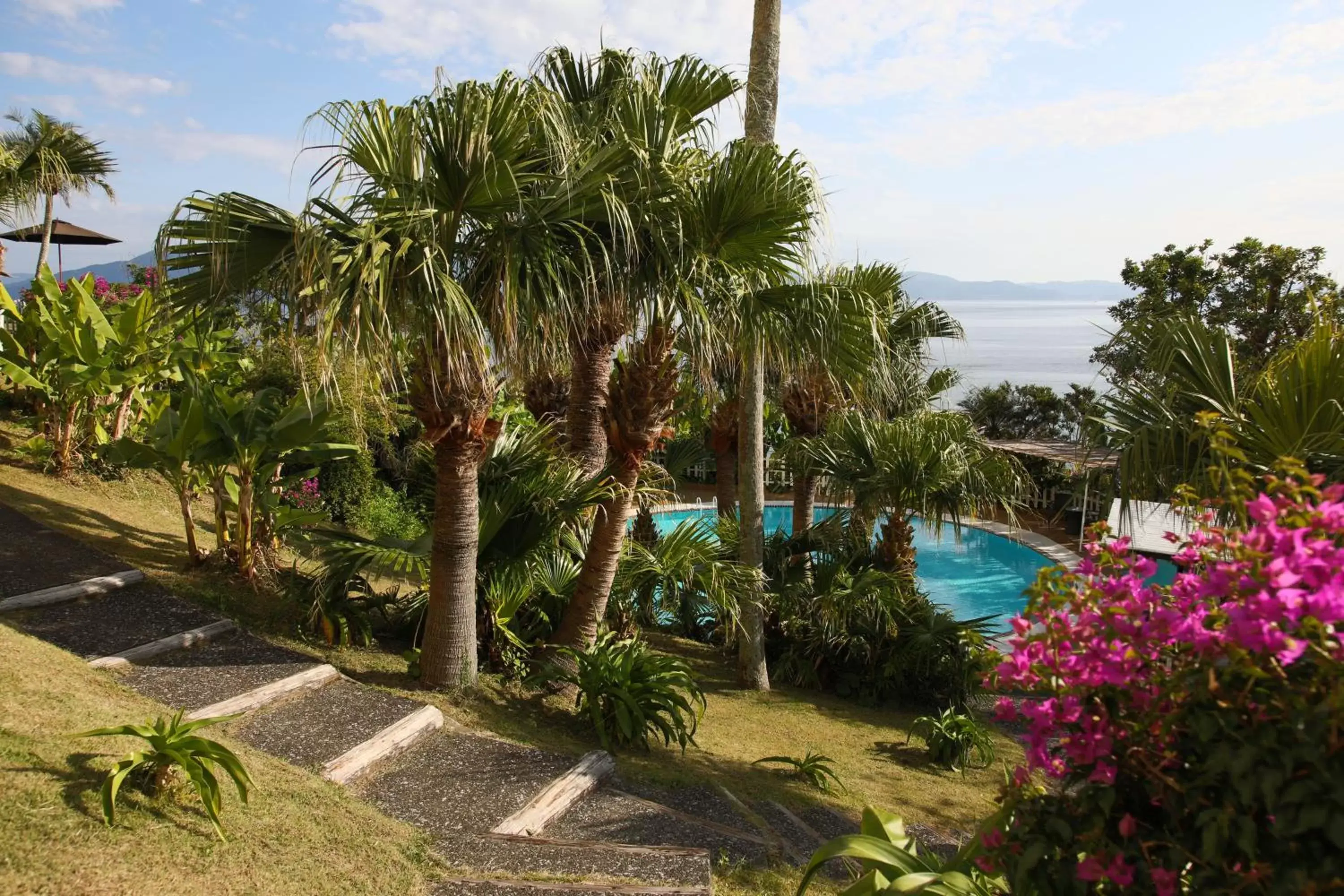 Garden, Pool View in Ibusuki Royal Hotel