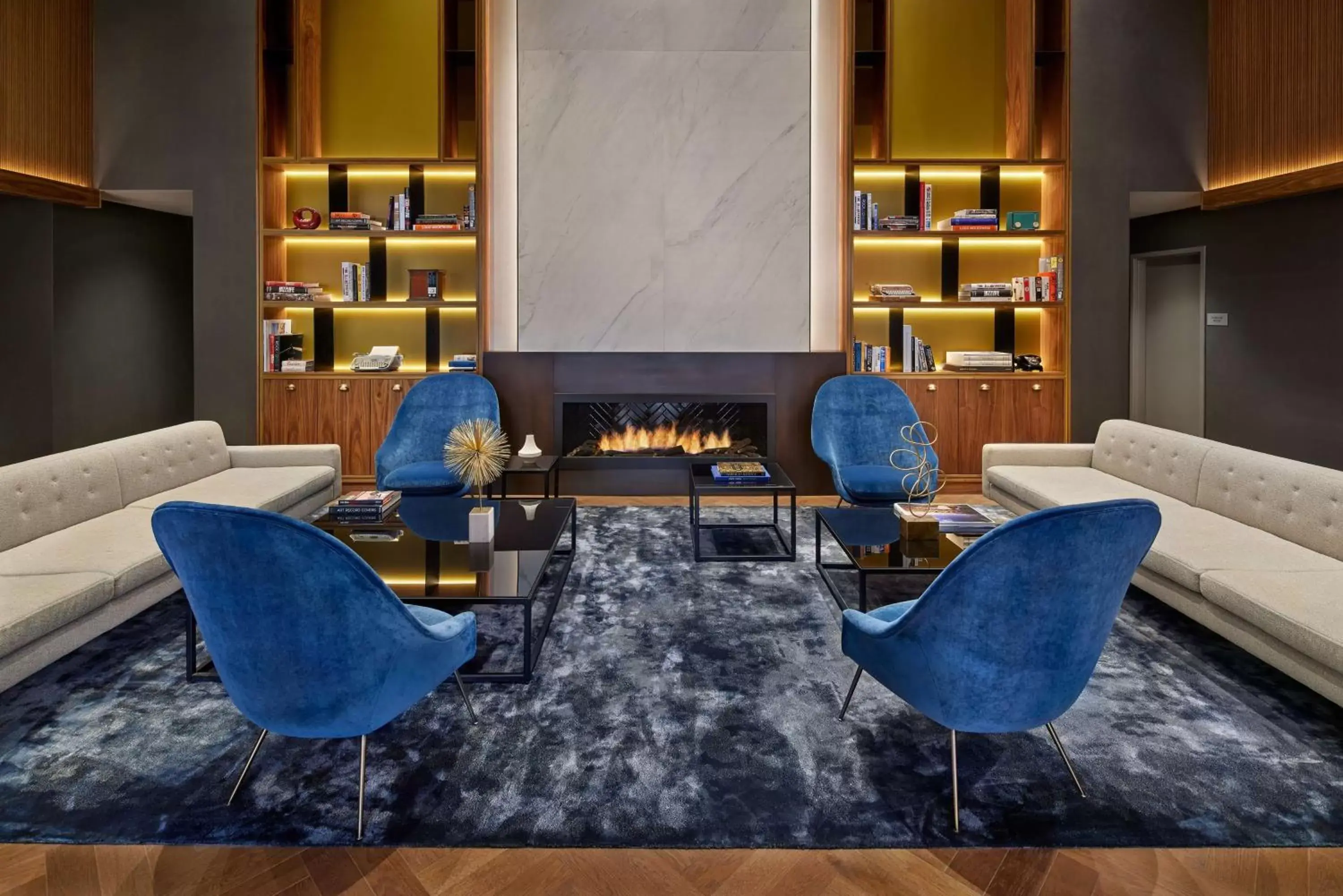 Lounge or bar in NH Collection New York Madison Avenue