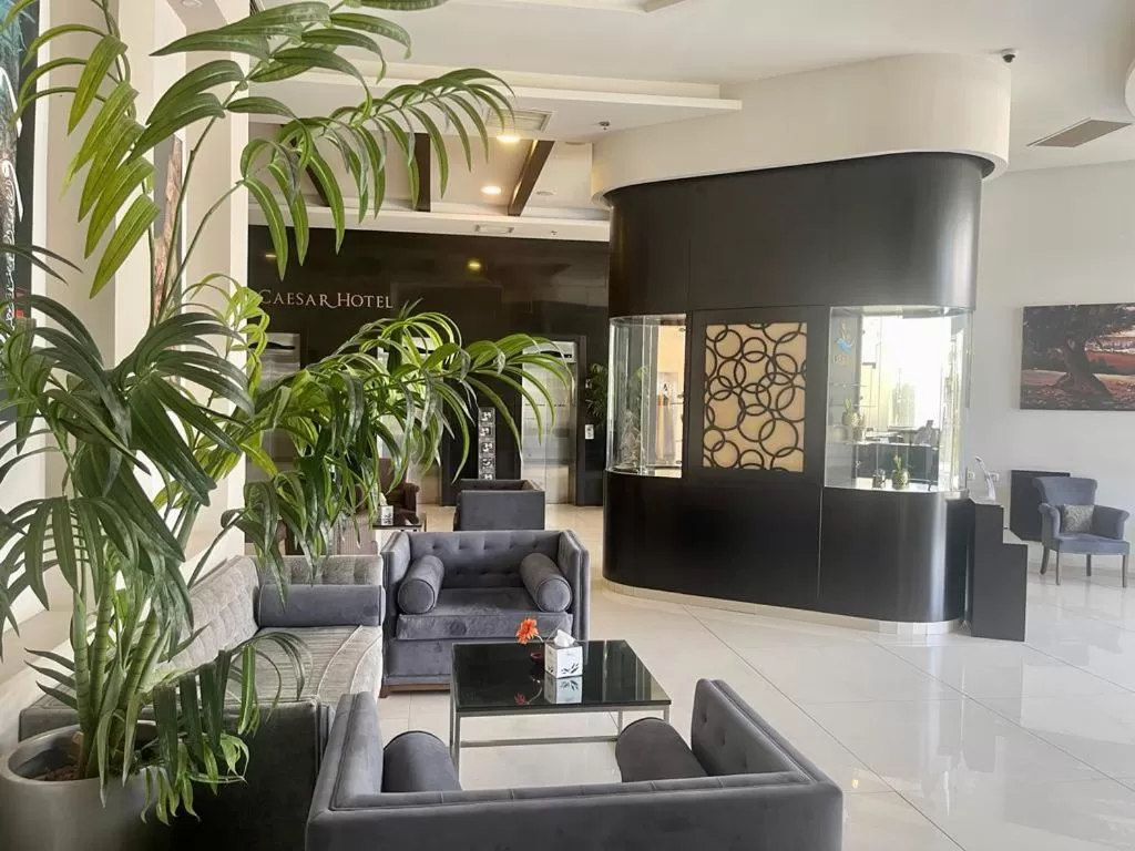 Lobby or reception in Caesar Hotel Ramallah