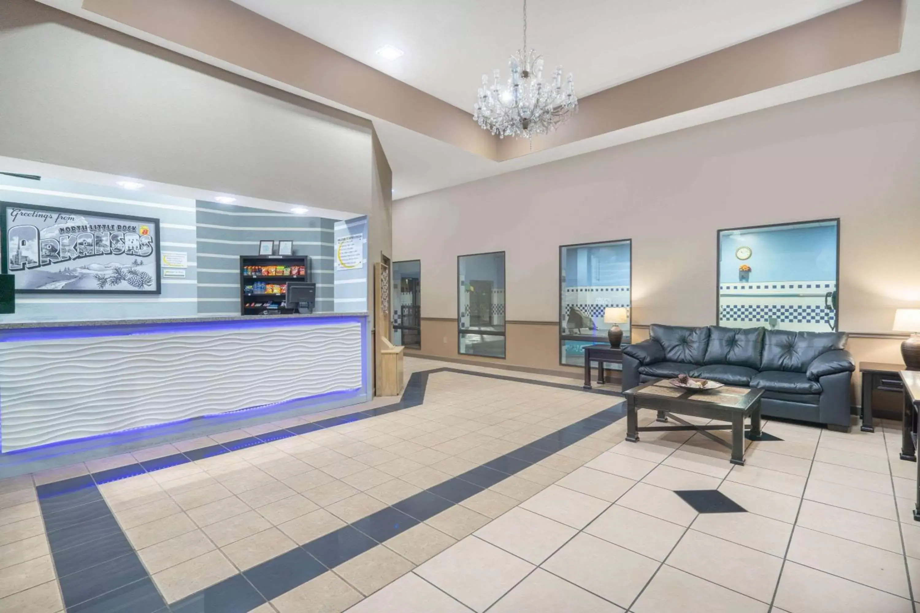 Lobby or reception in Super 8 by Wyndham North Little Rock/McCain