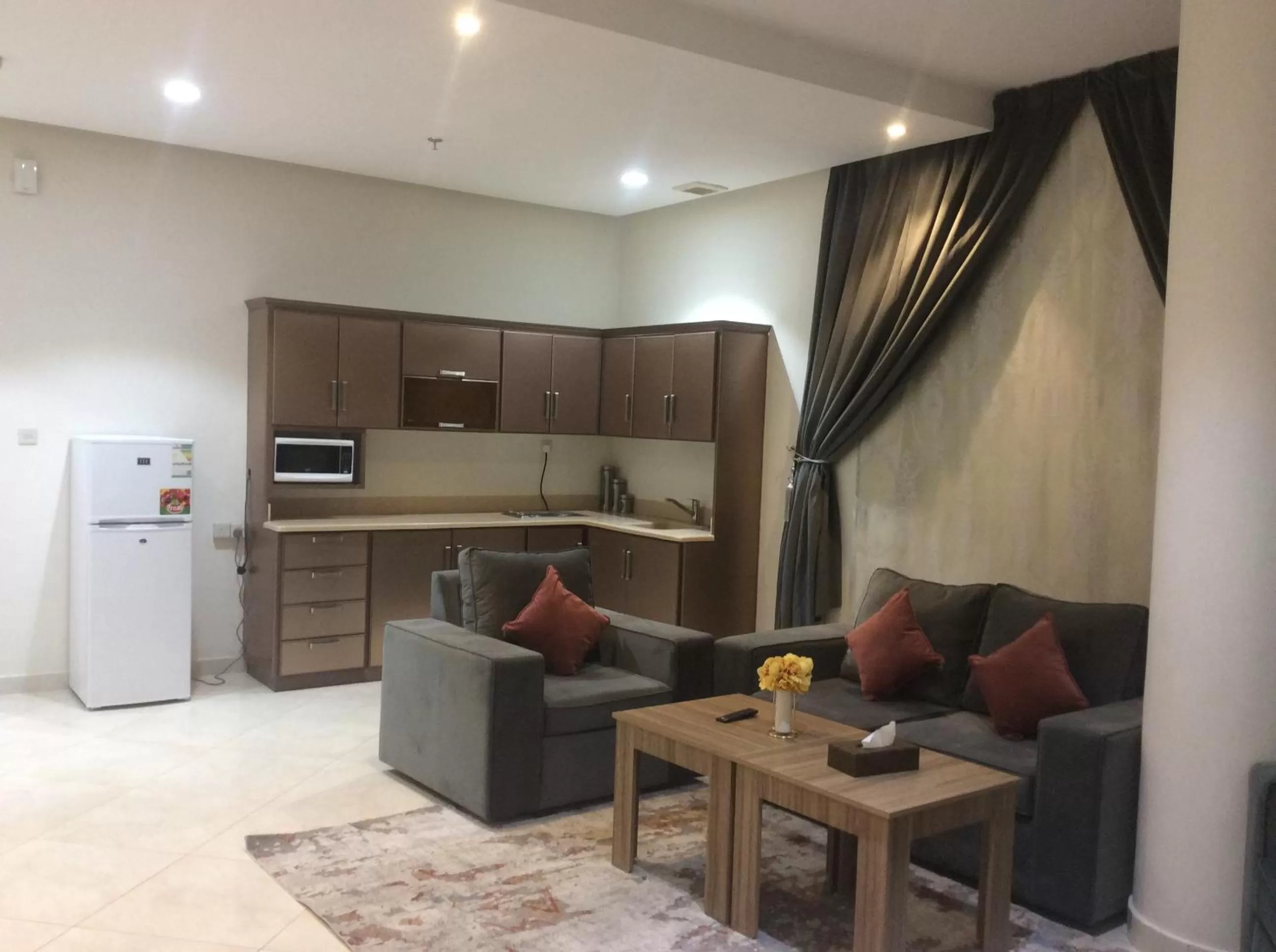 Kitchen or kitchenette in Admire Apart' Hotel