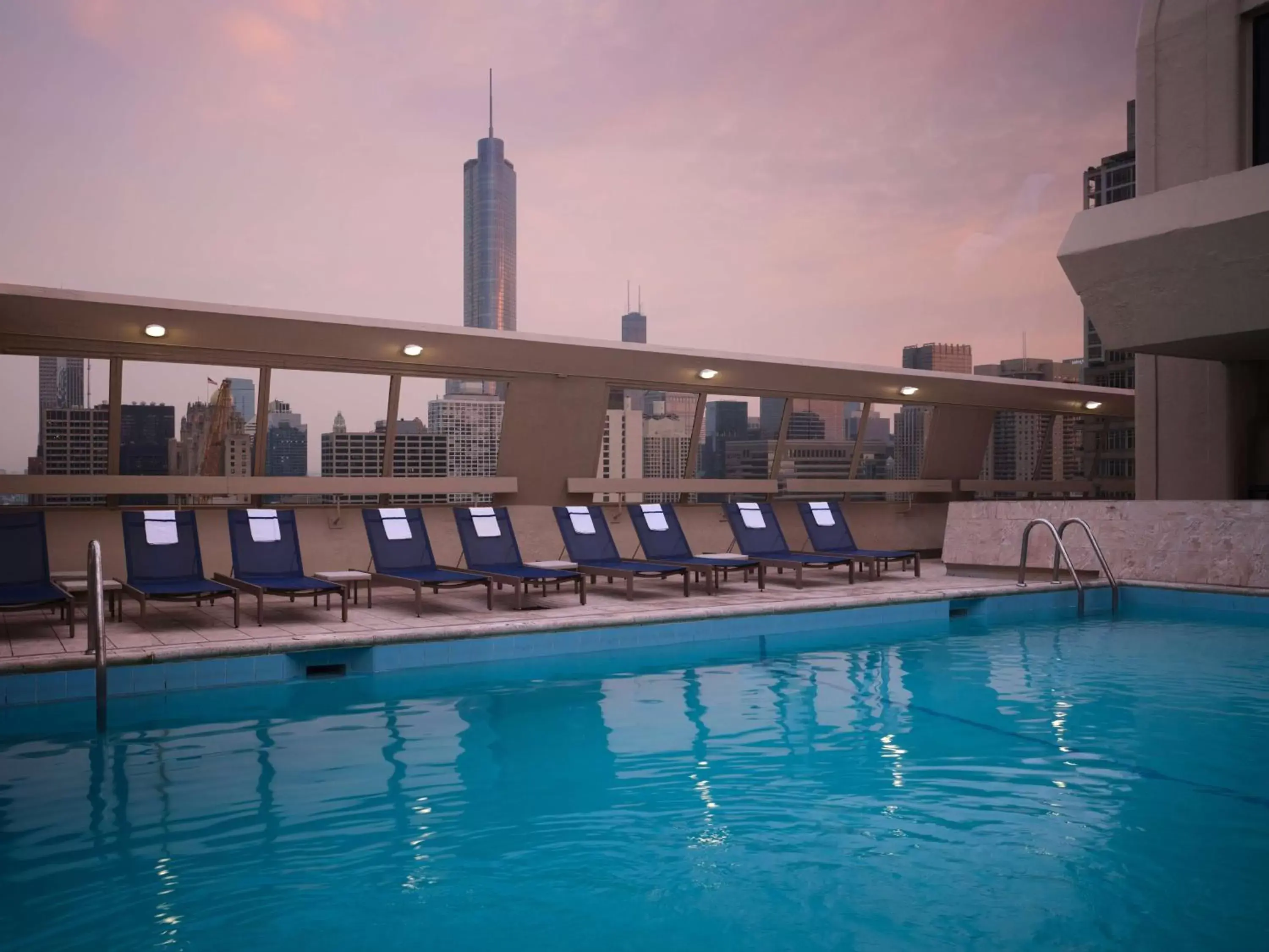 Pool view, Swimming Pool in Homewood Suites by Hilton Chicago Downtown - Magnificent Mile