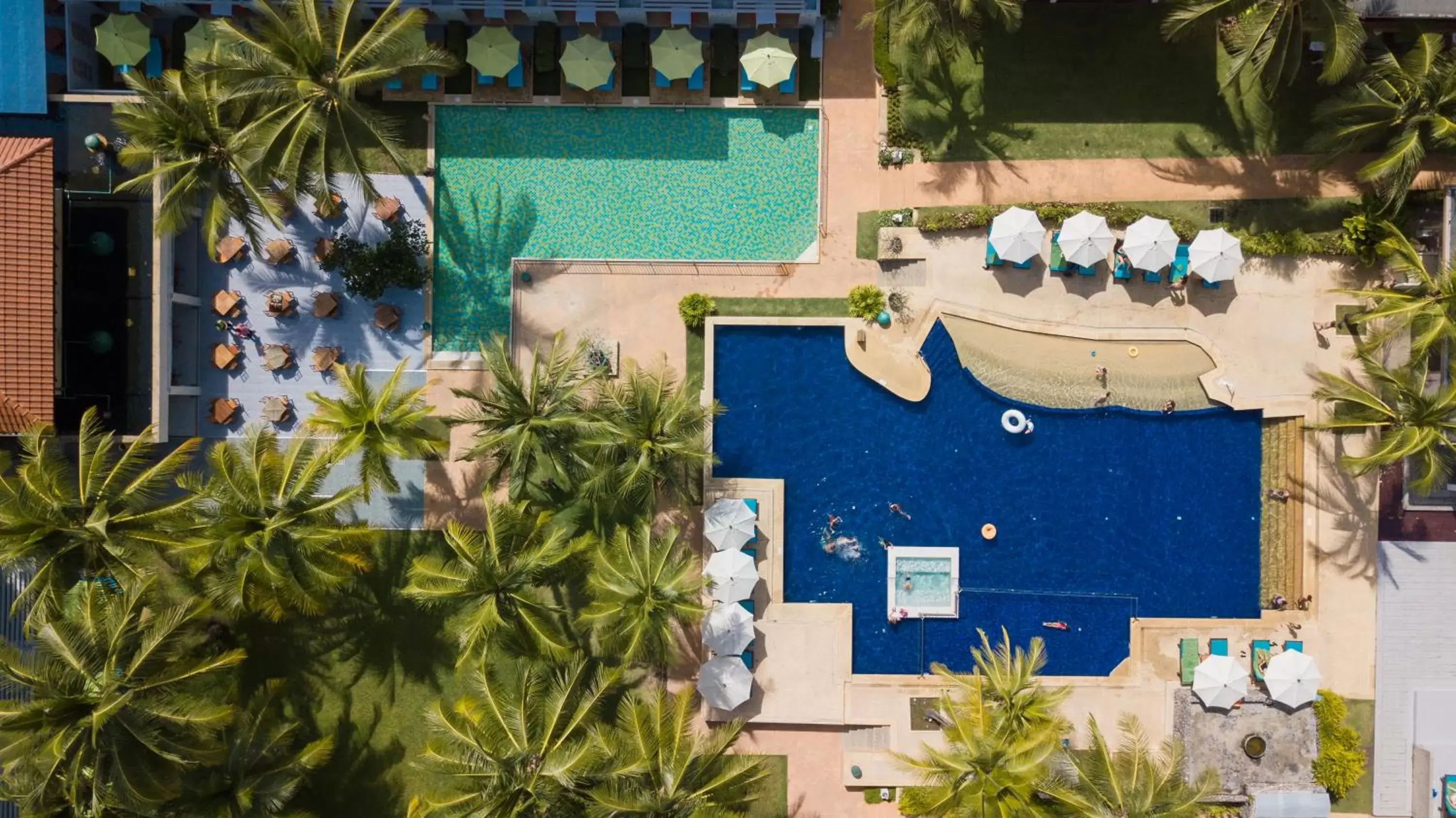 Bird's eye view, Pool View in The Briza Beach Resort, Khao Lak SHA Extra Plus