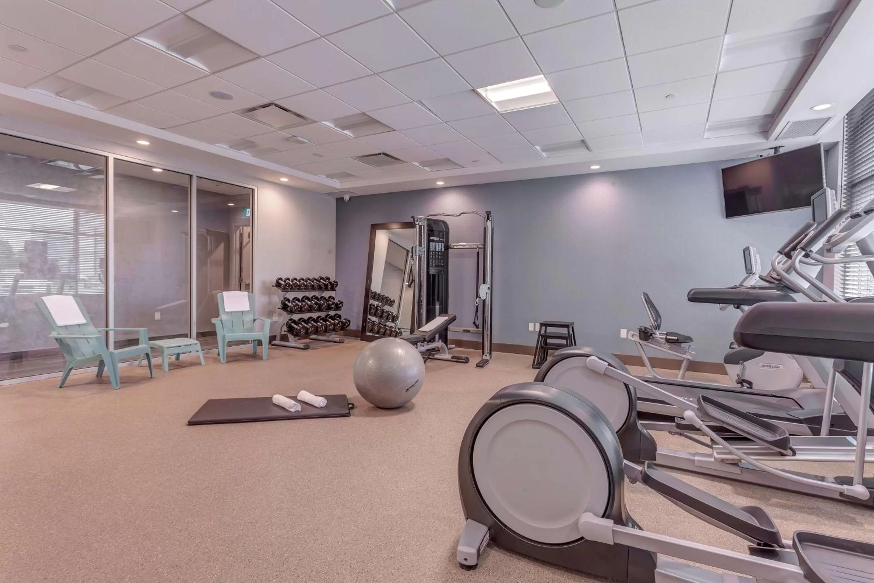 Fitness centre/facilities in Home2 Suites By Hilton Toronto/Brampton, On