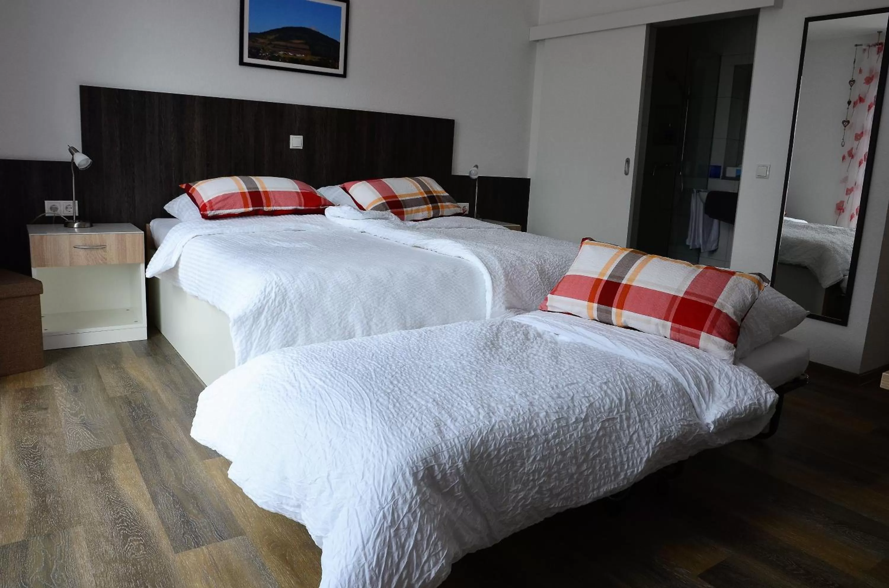 Bed in Gästehaus Am Hochsimmer