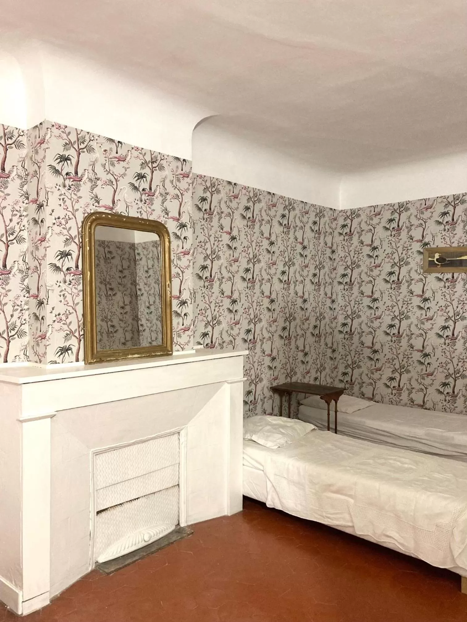 Bed in Mas Palegry Suite aux oiseaux