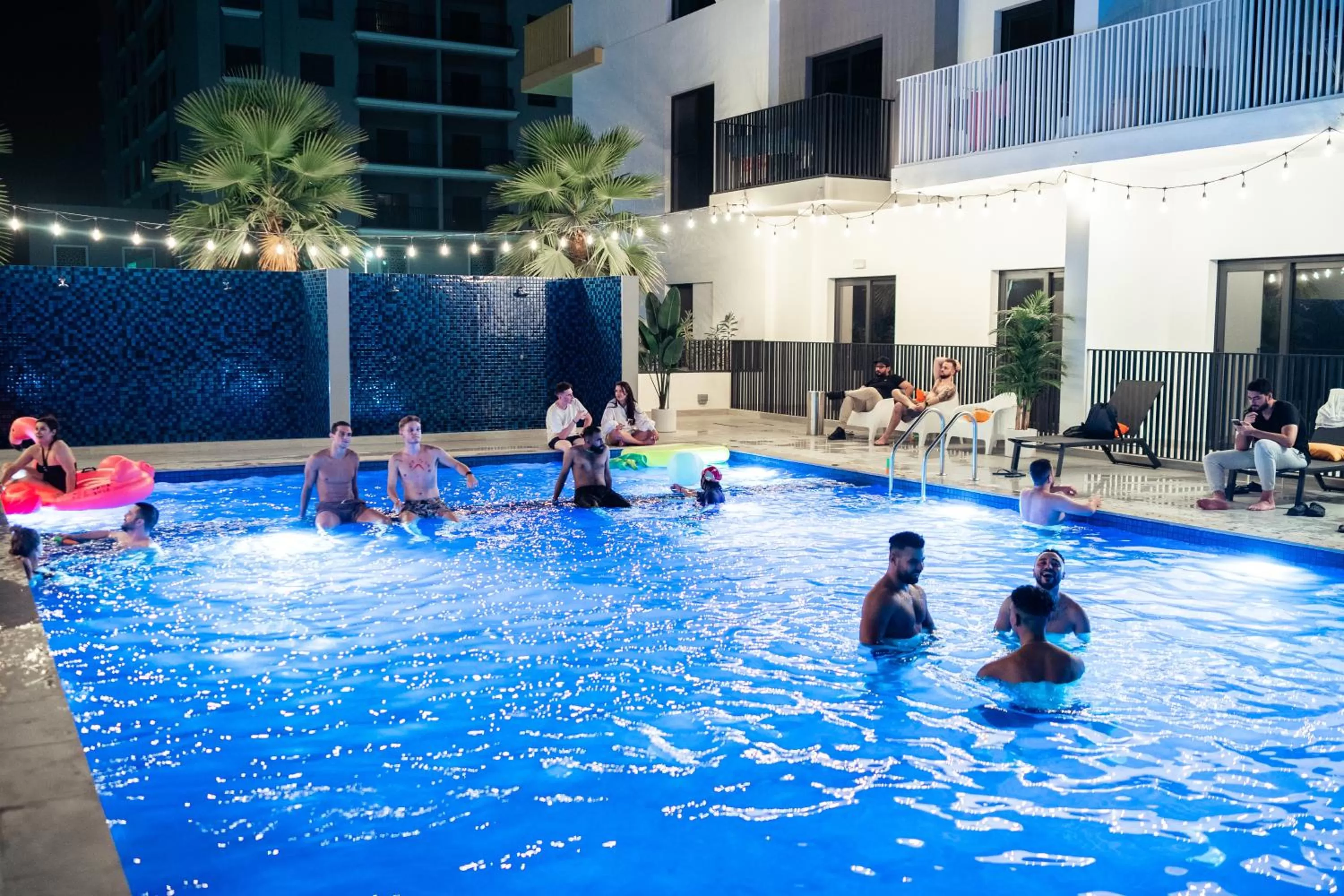 Swimming pool in YouCo coliving Dubai