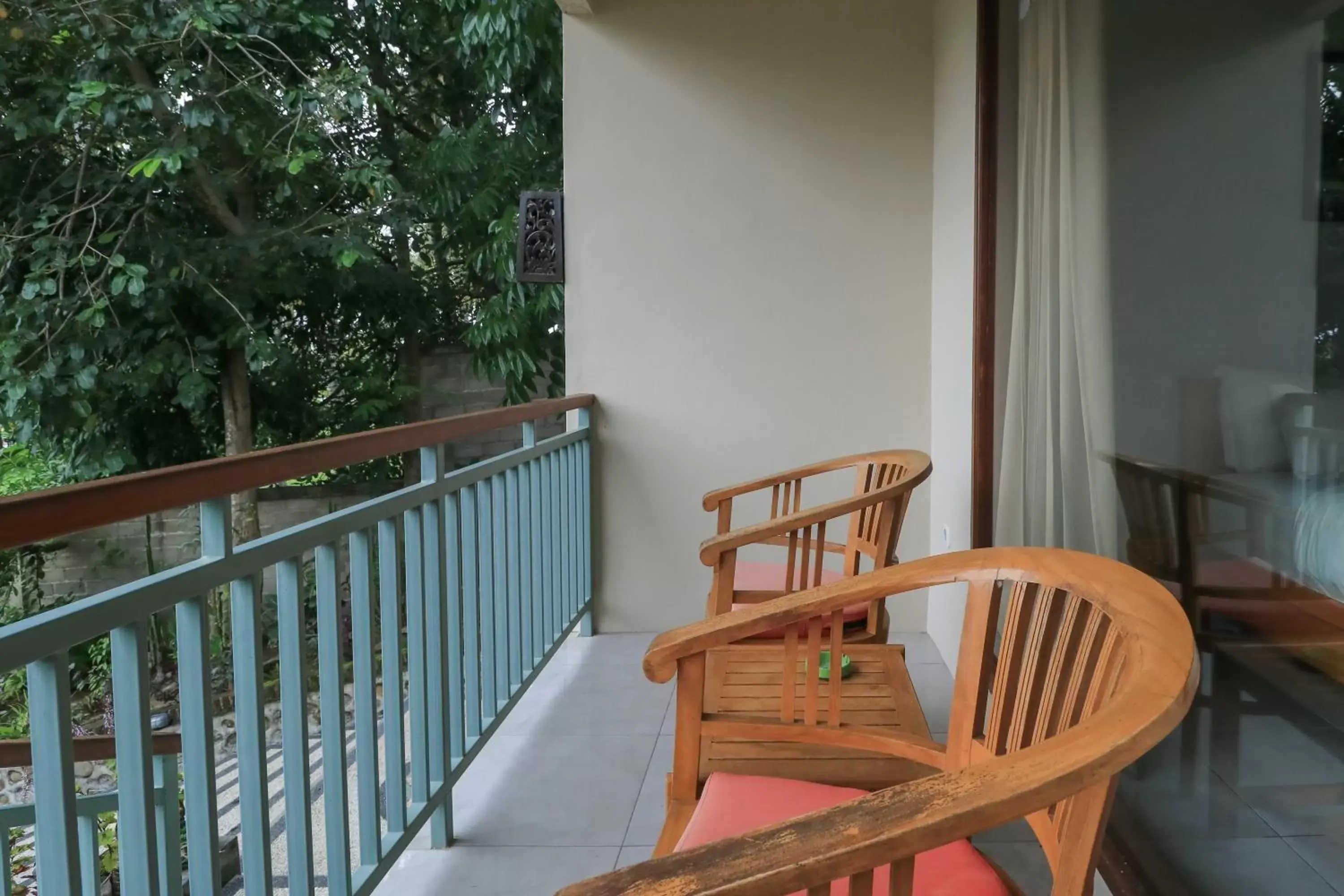 Balcony/Terrace in Senggigi Cottages Lombok