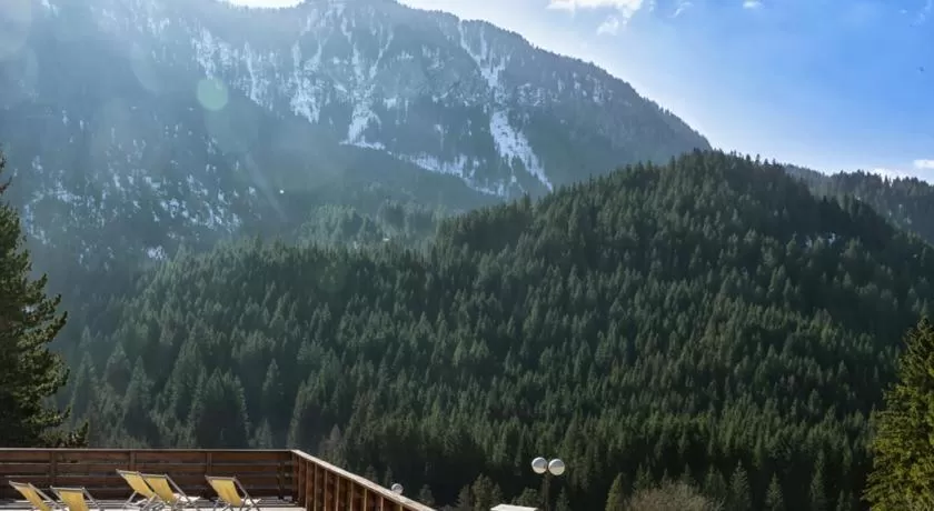 Mountain view in Hotel Club Regina E Fassa