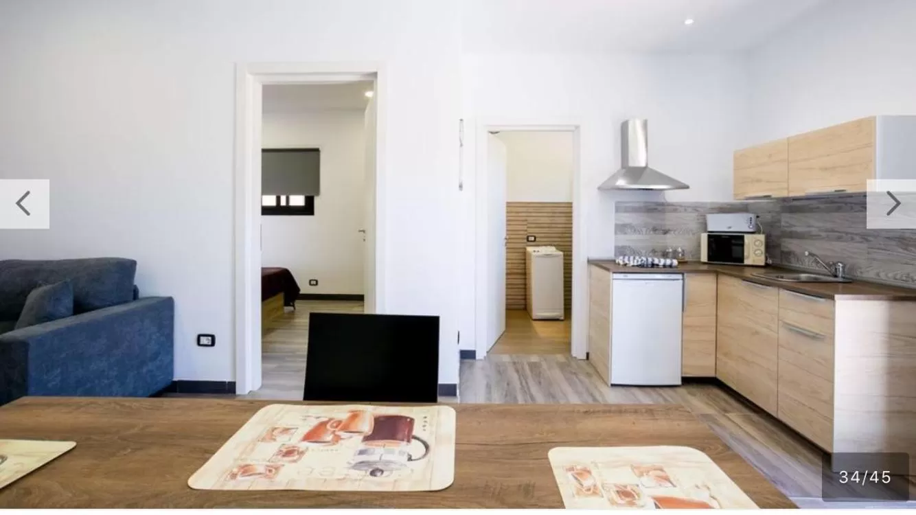 Kitchen/Kitchenette in Paraiso villas