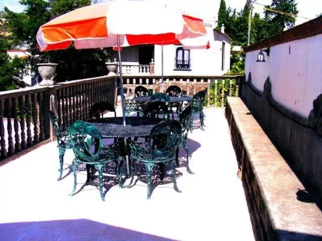 Balcony/Terrace in Hotel Don Porfirio