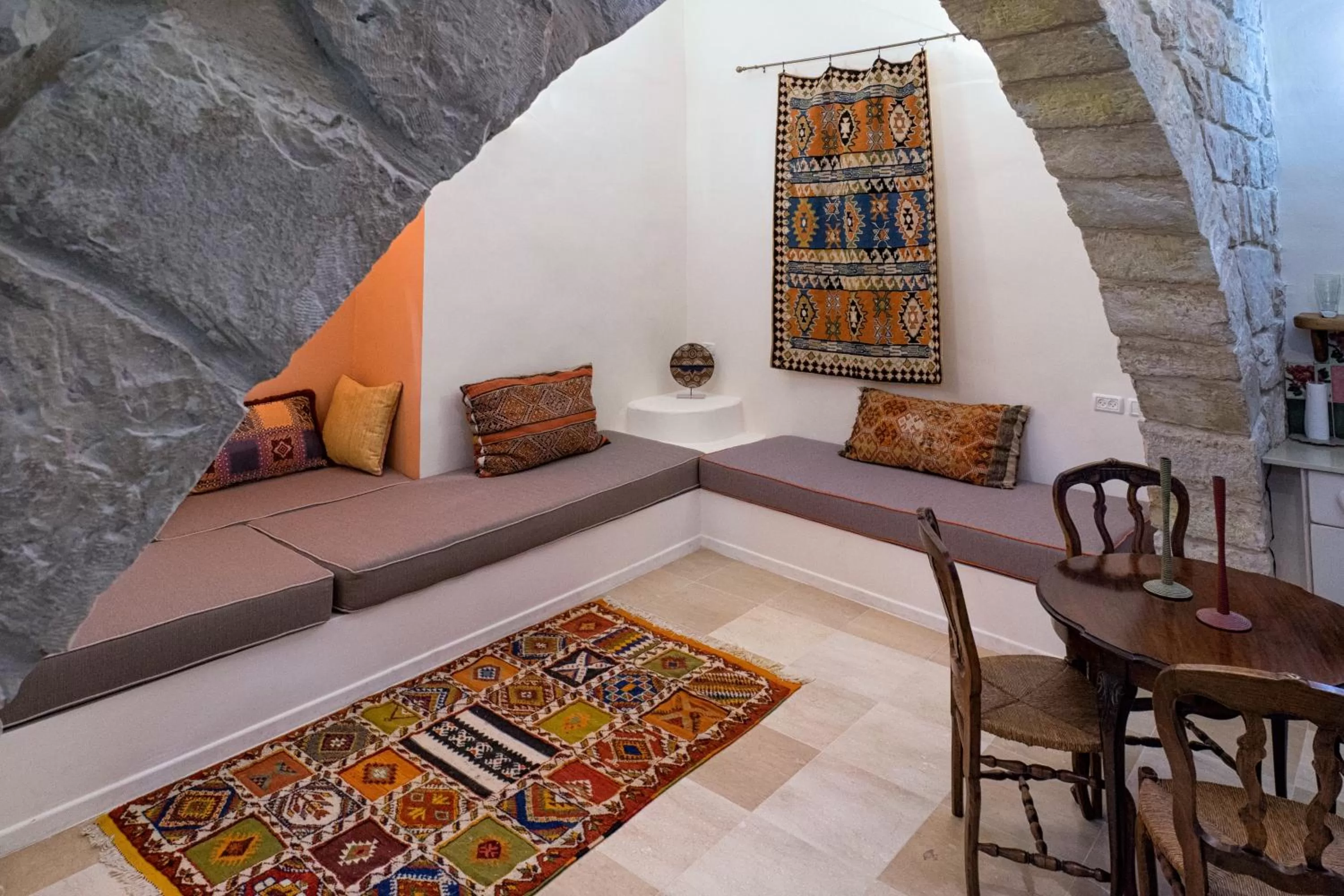 Living room in The Way Inn - Boutique Suites