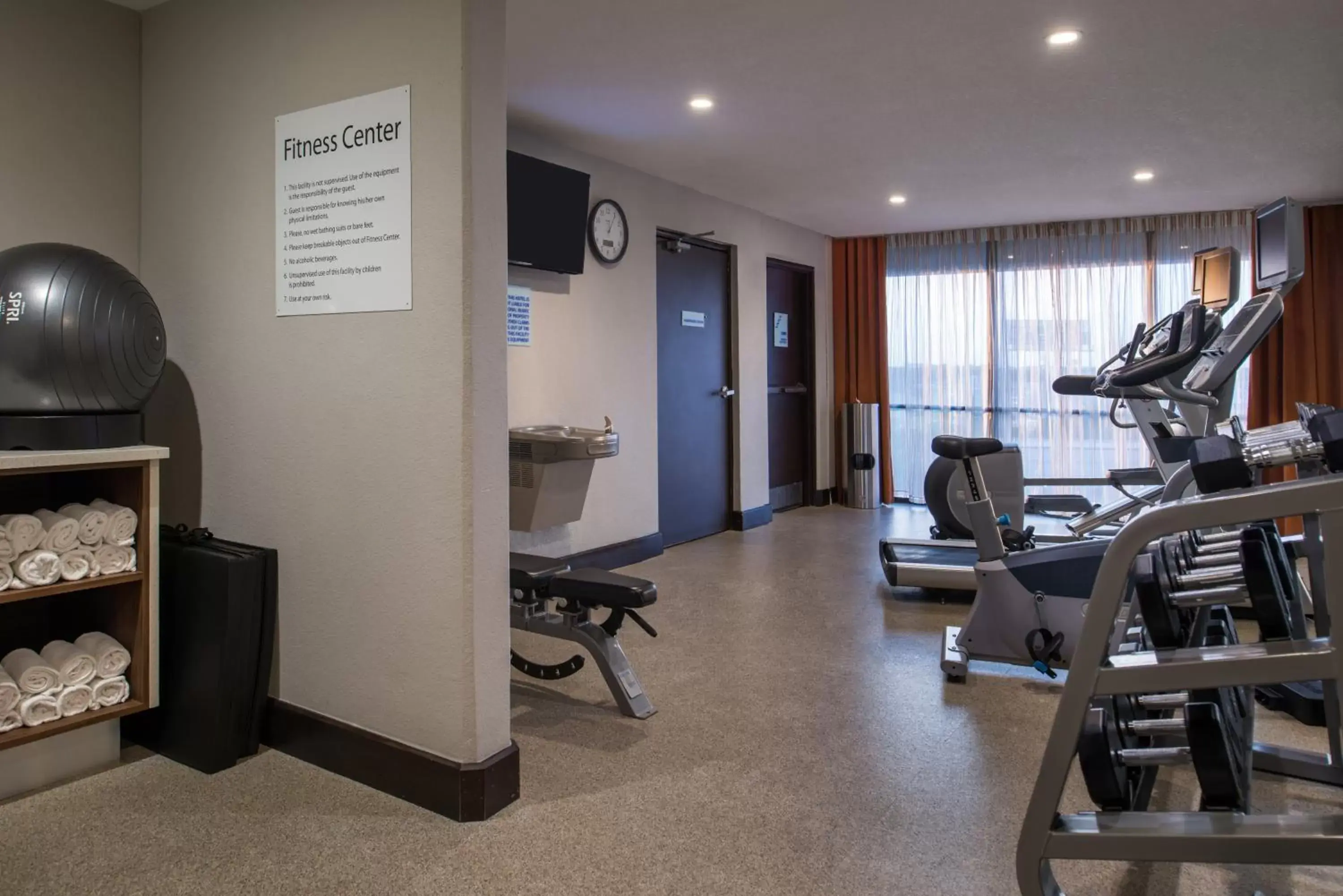 Fitness centre/facilities in Holiday Inn Express & Suites San Antonio Medical Center North, an IHG Hotel