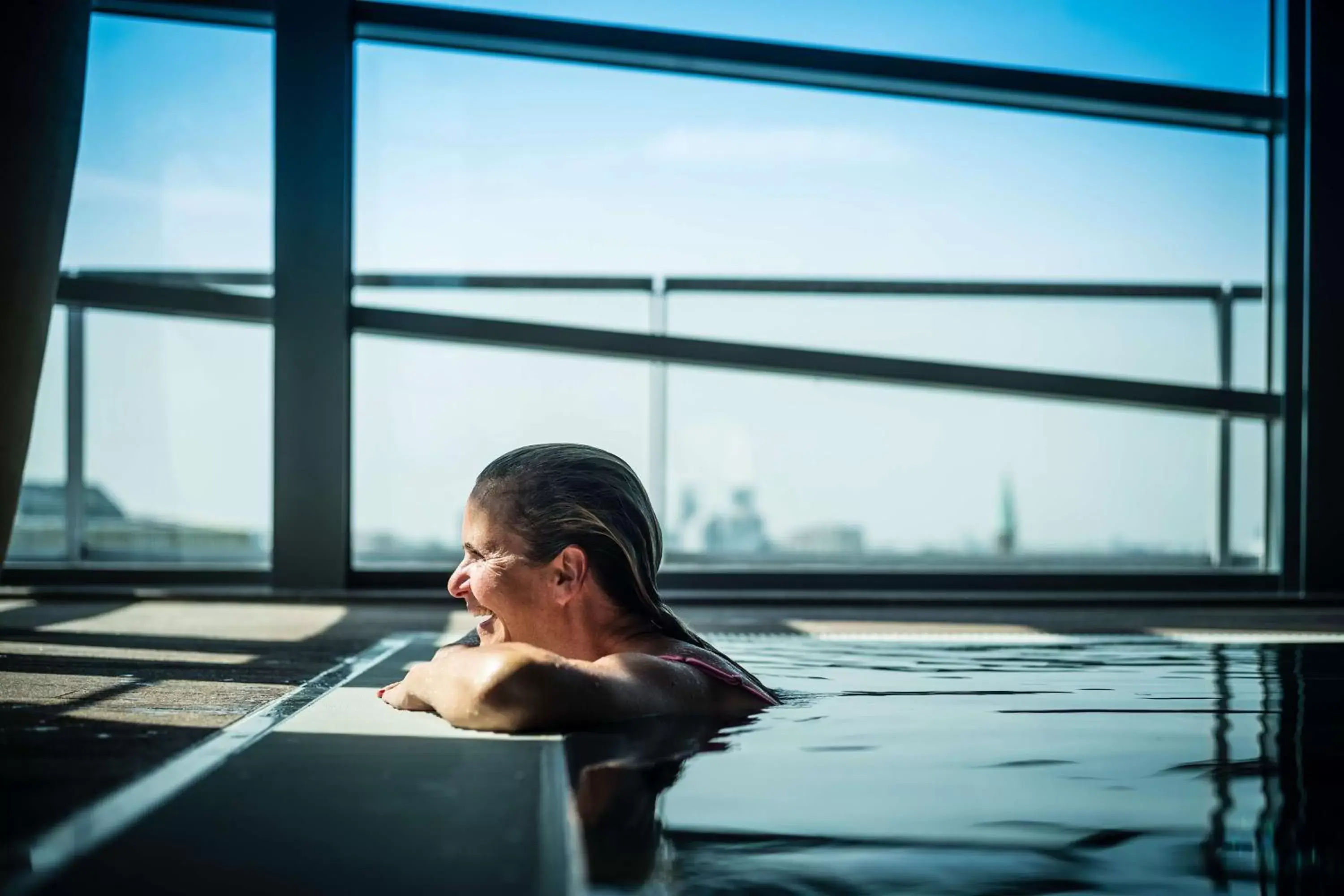 Swimming pool in Grand Hyatt Berlin