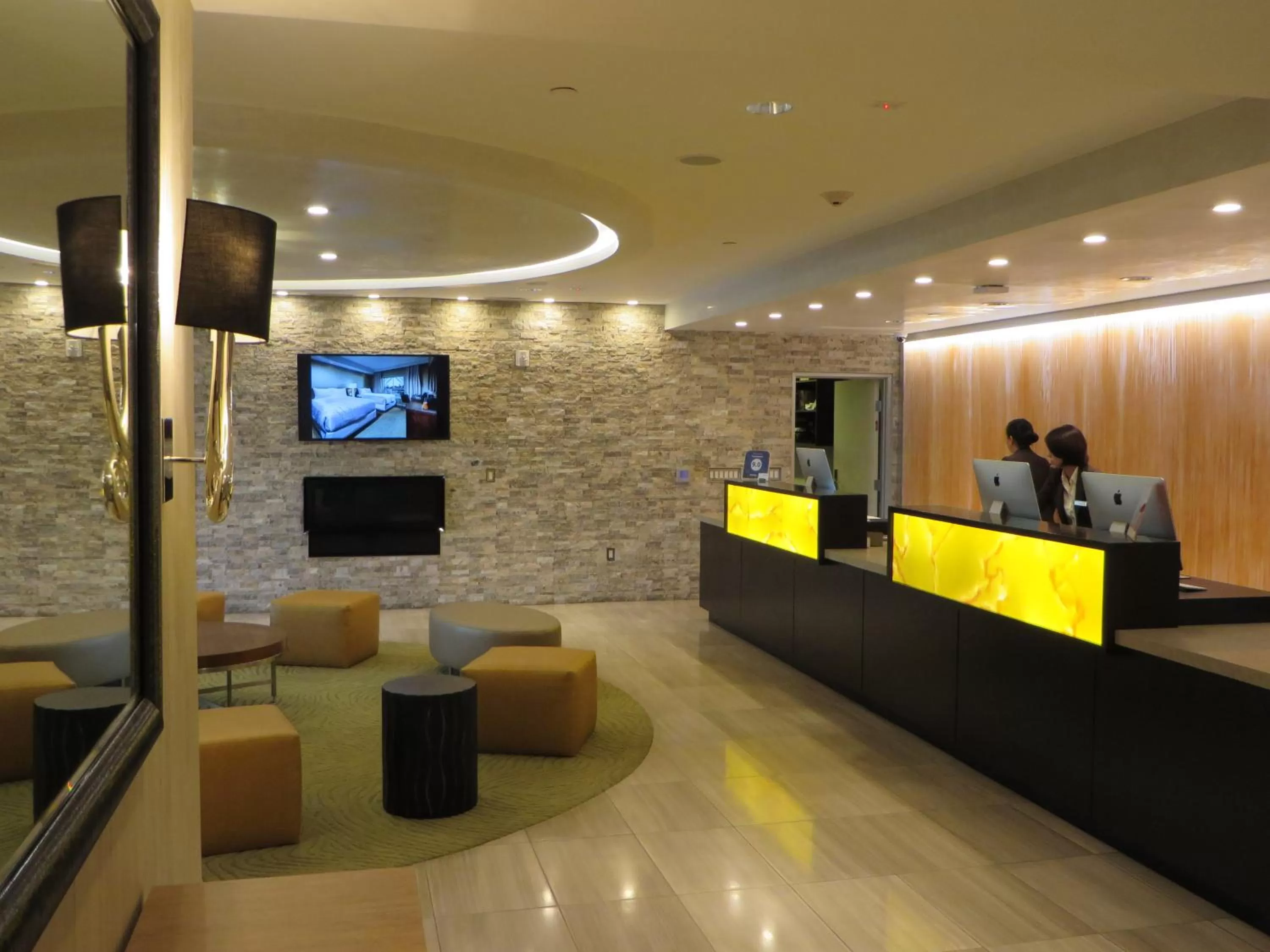 Lobby or reception in Hotel Aventura