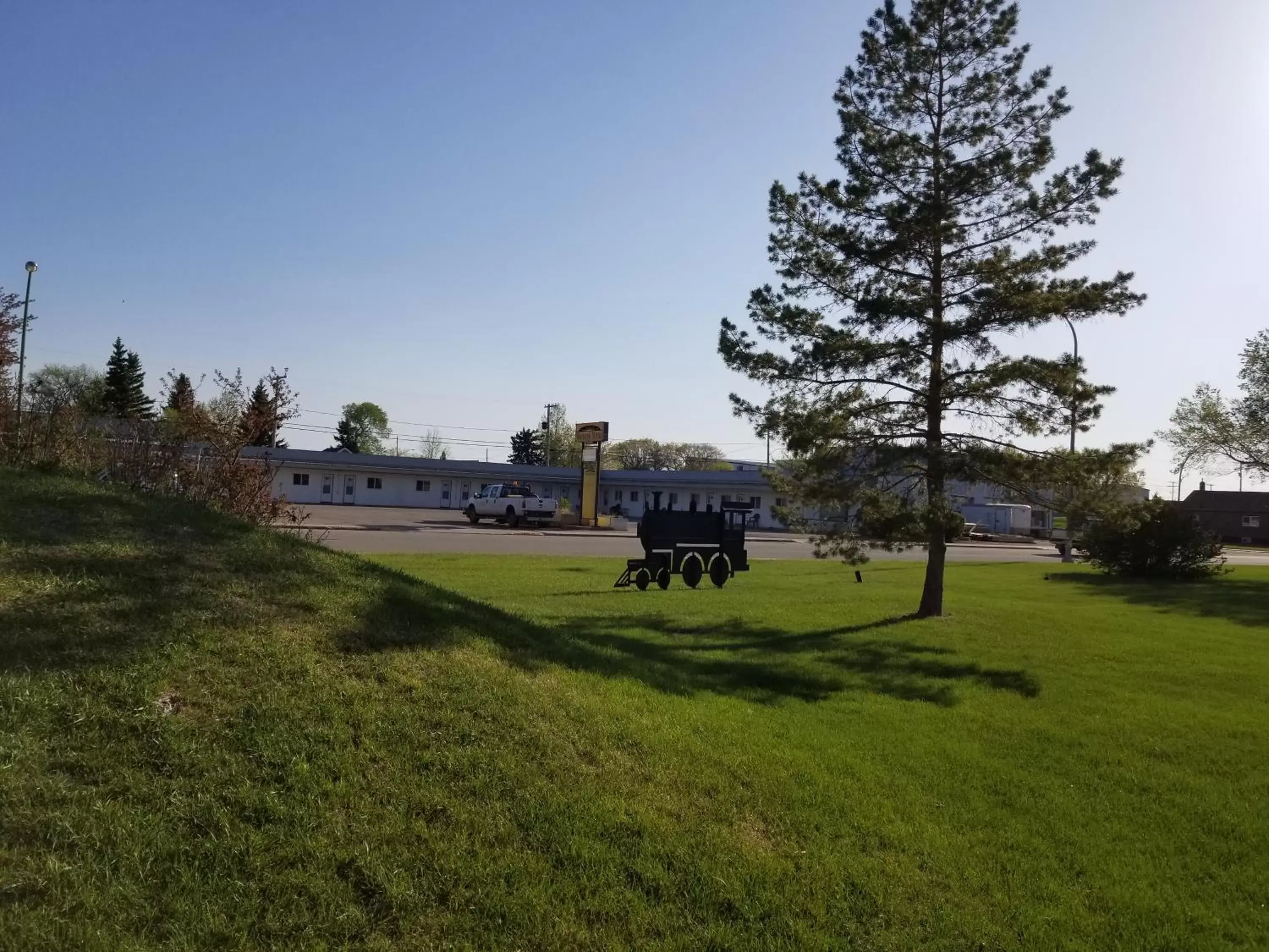 Garden in Melsask Motel