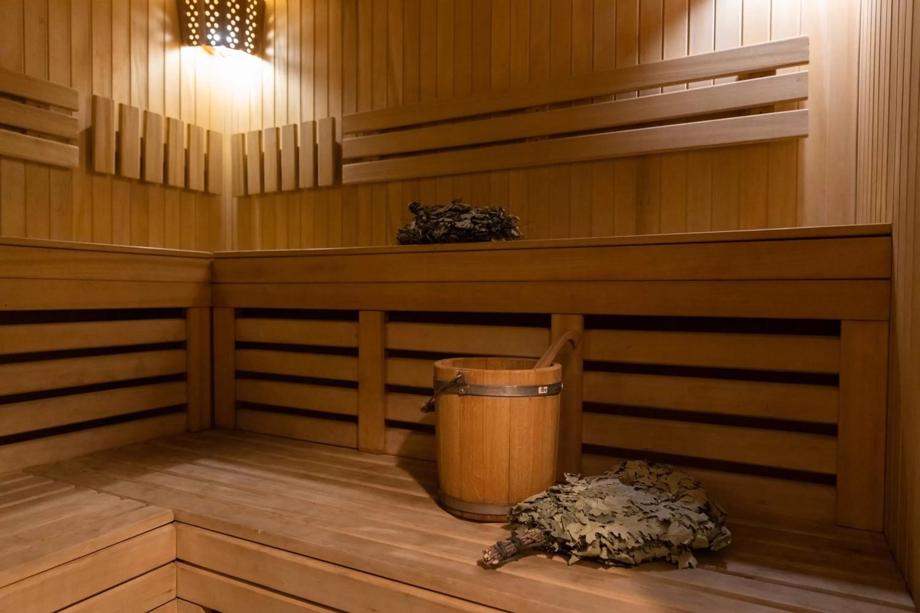 Sauna in Hotel "Mandarin Clubhouse"