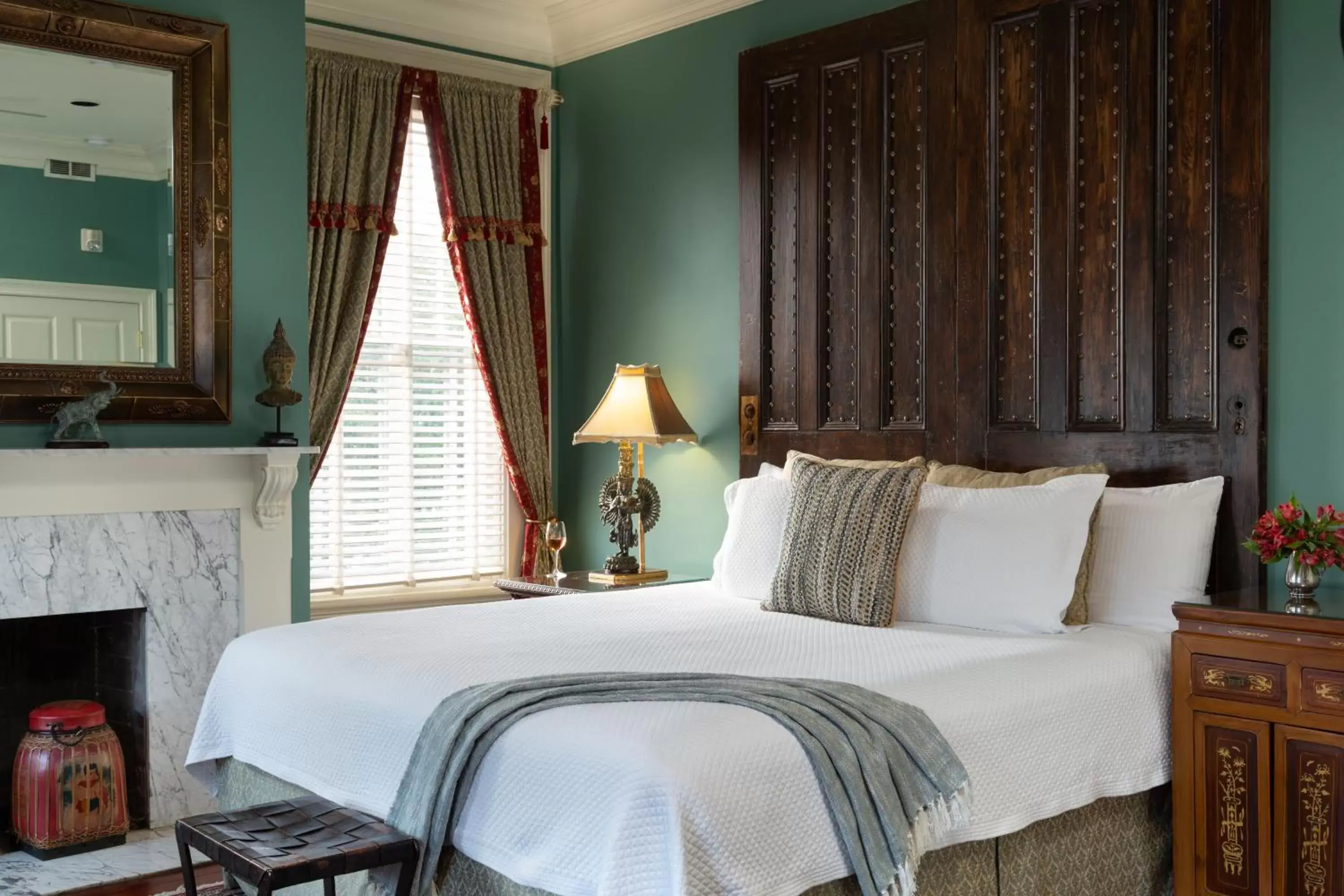 King Room with Balcony - Pet Friendly in The Inn on West Liberty King Room with Balcony - Pet Friendly in The Inn on West Liberty