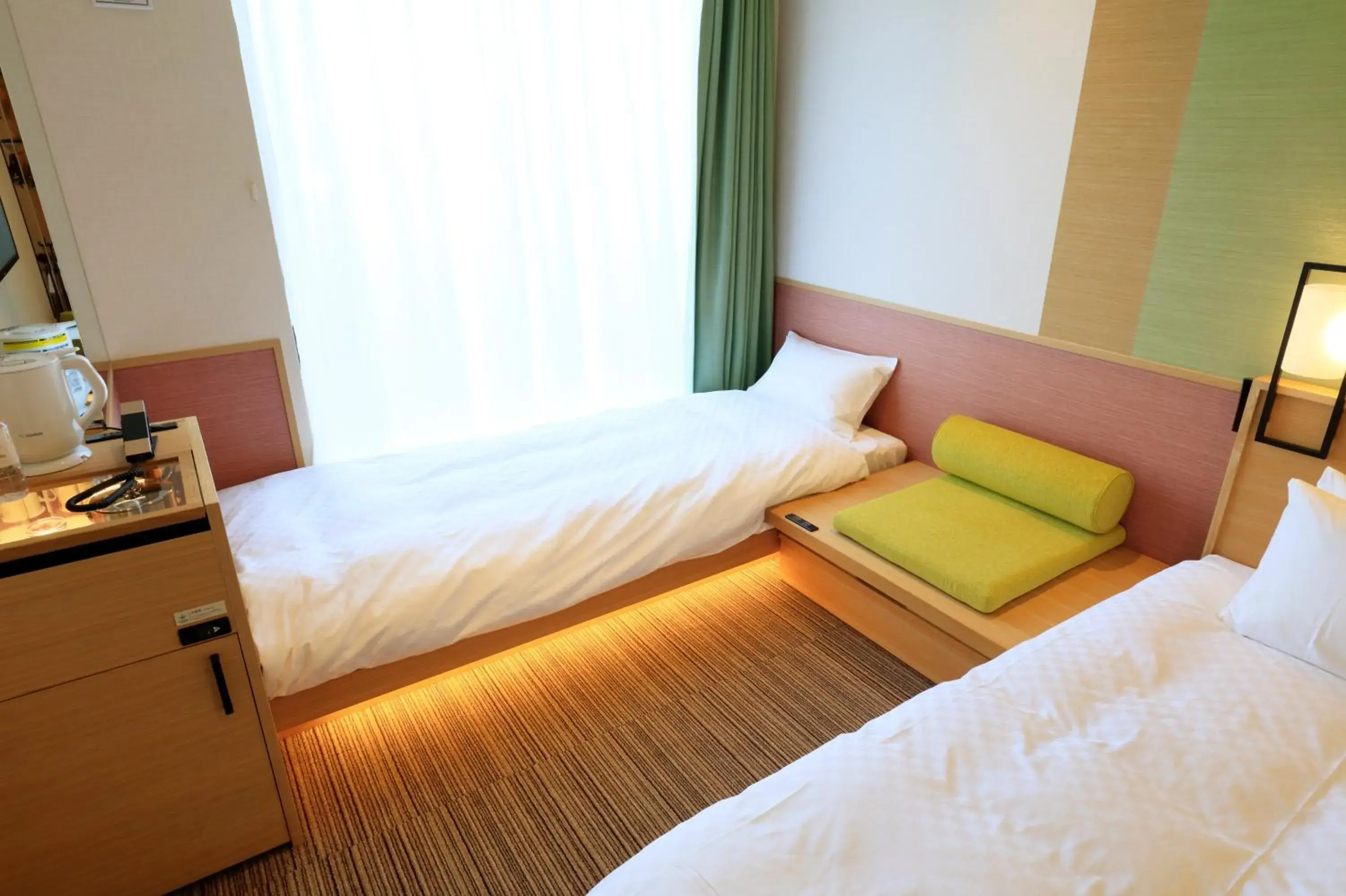 Bed in Candeo Hotels Hiroshima Hatchobori