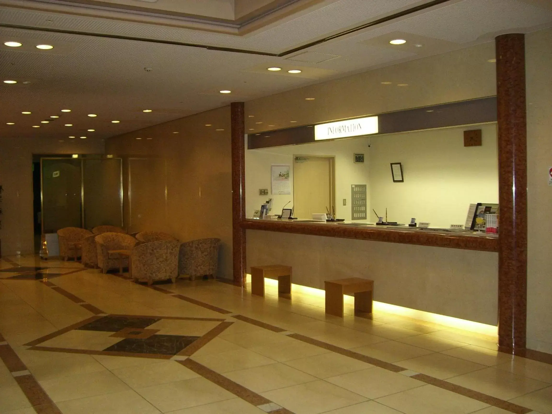 Lobby or reception, Lobby/Reception in Route Inn Grantia Komatsu Airport