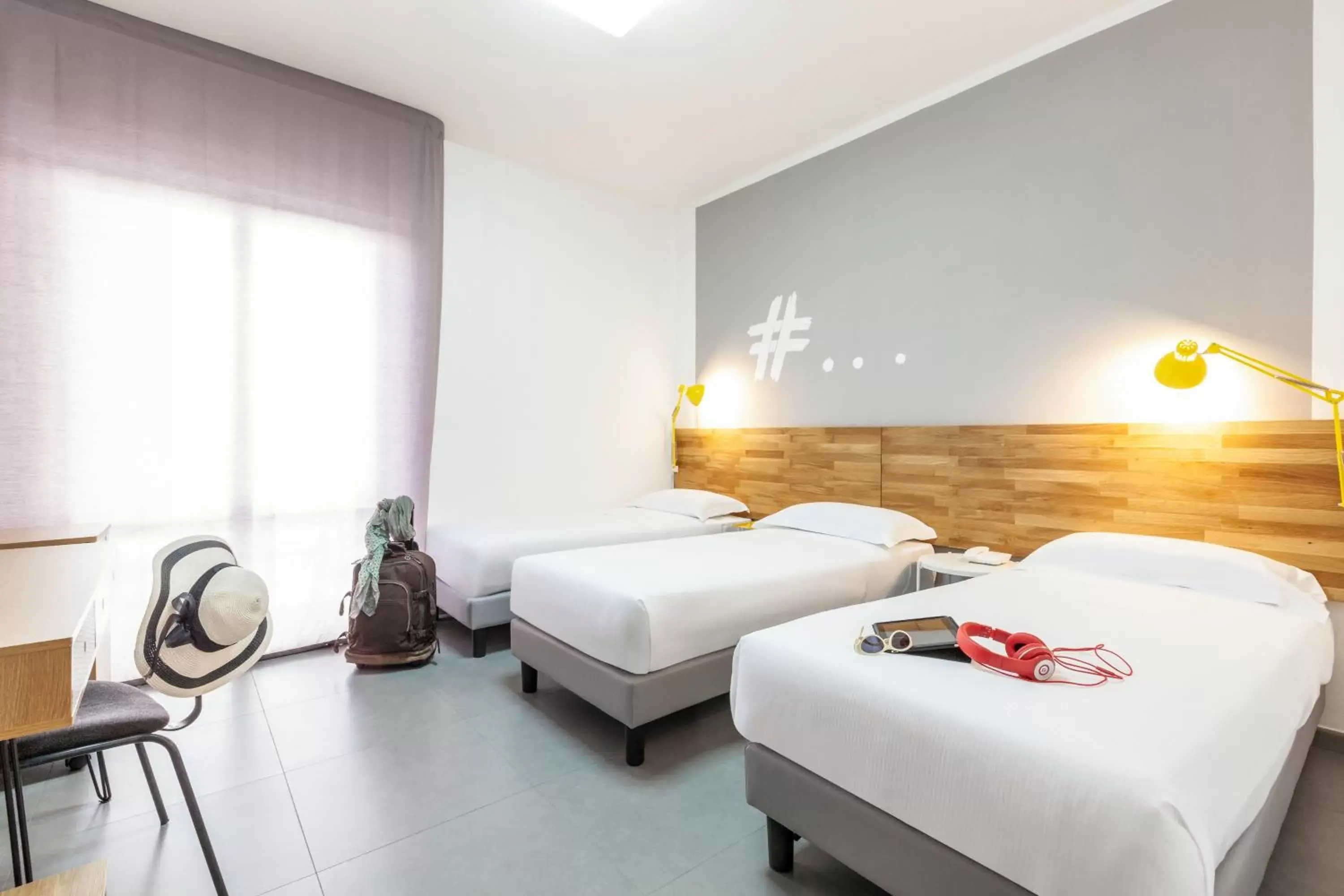 Bed in Ibis Styles Brindisi