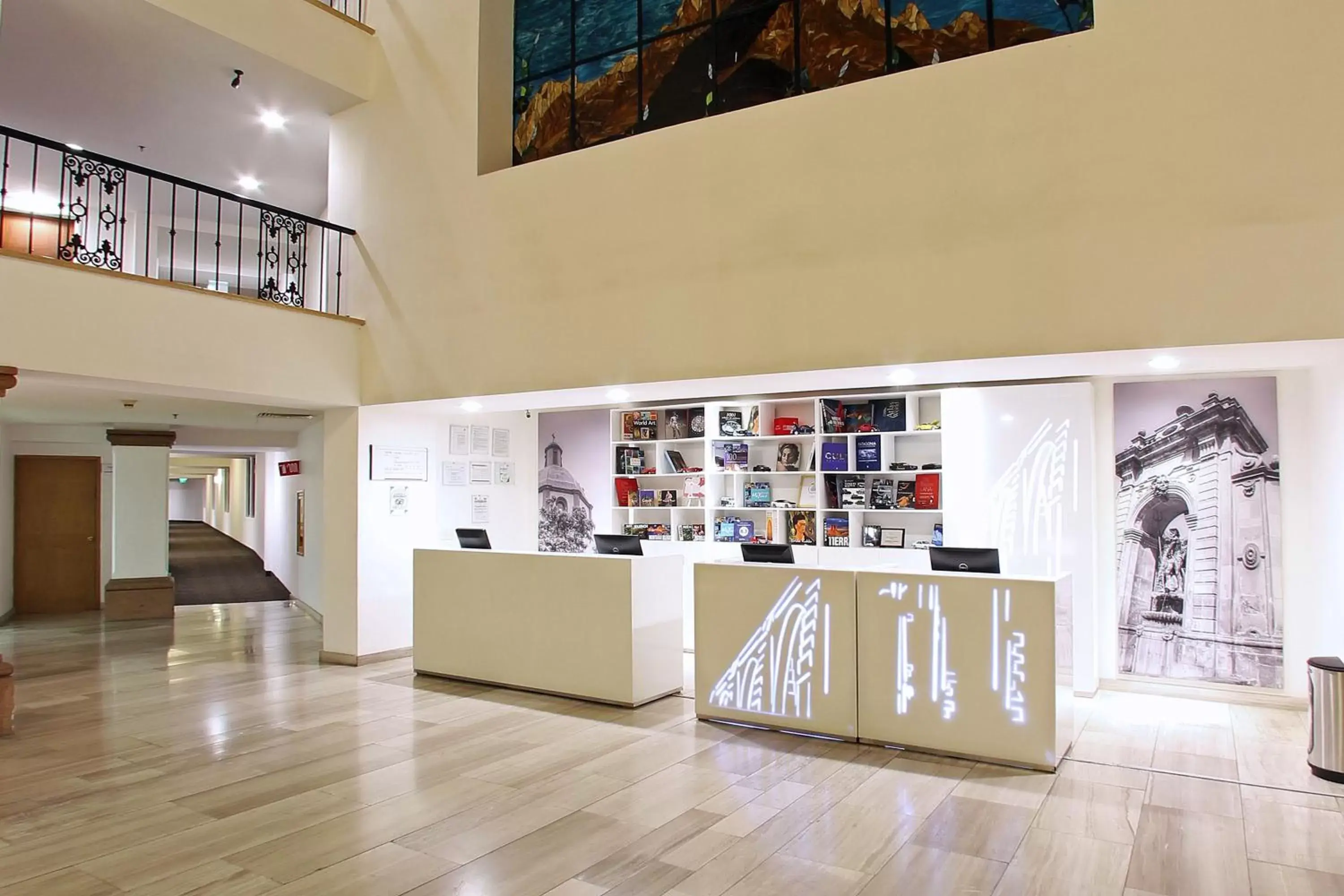 Lobby or reception in Fiesta Inn Queretaro