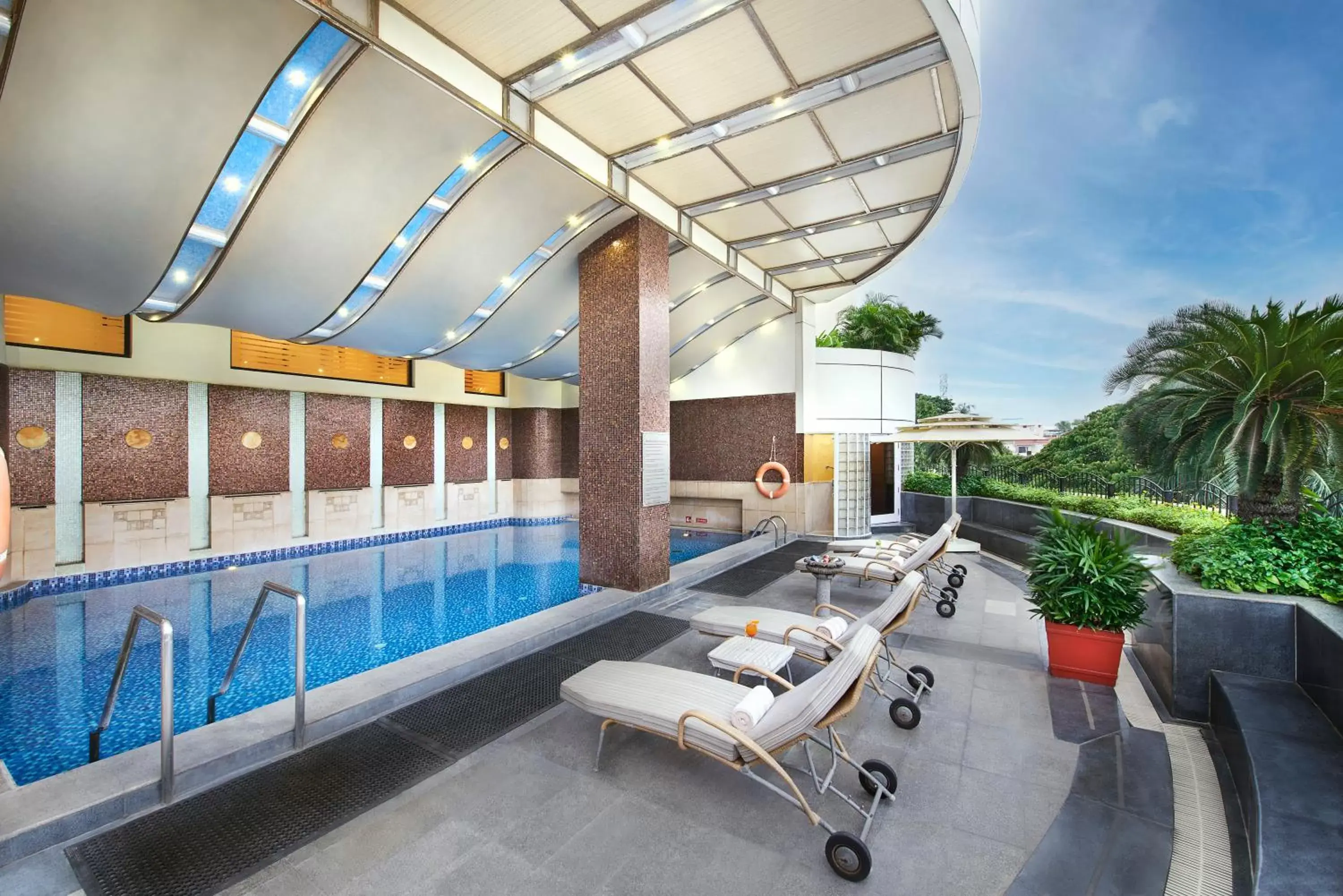 Swimming pool in The Accord Metropolitan Swimming pool in The Accord Metropolitan