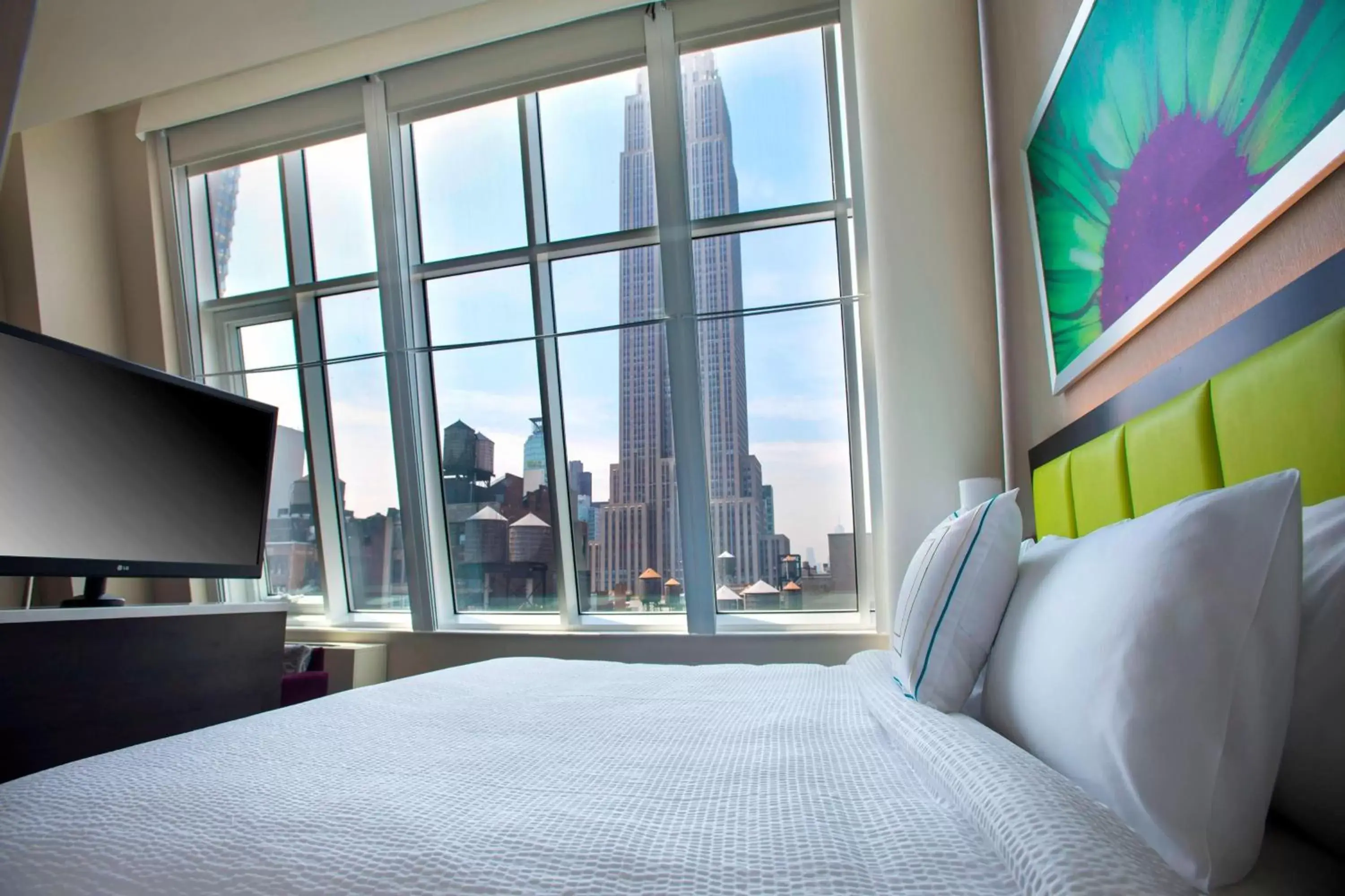 Bedroom, Bed in SpringHill Suites by Marriott New York Midtown Manhattan/Fifth Avenue