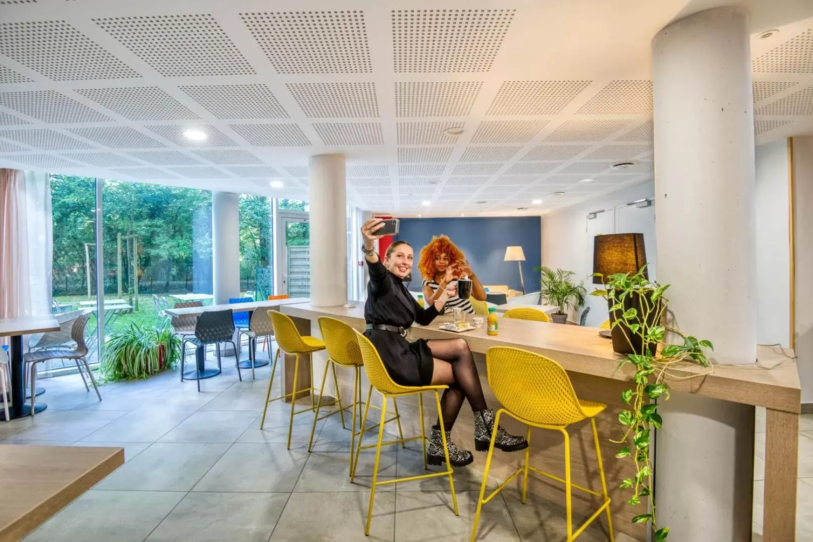 Seating area in Aparthotel Adagio Access Saint Nazaire