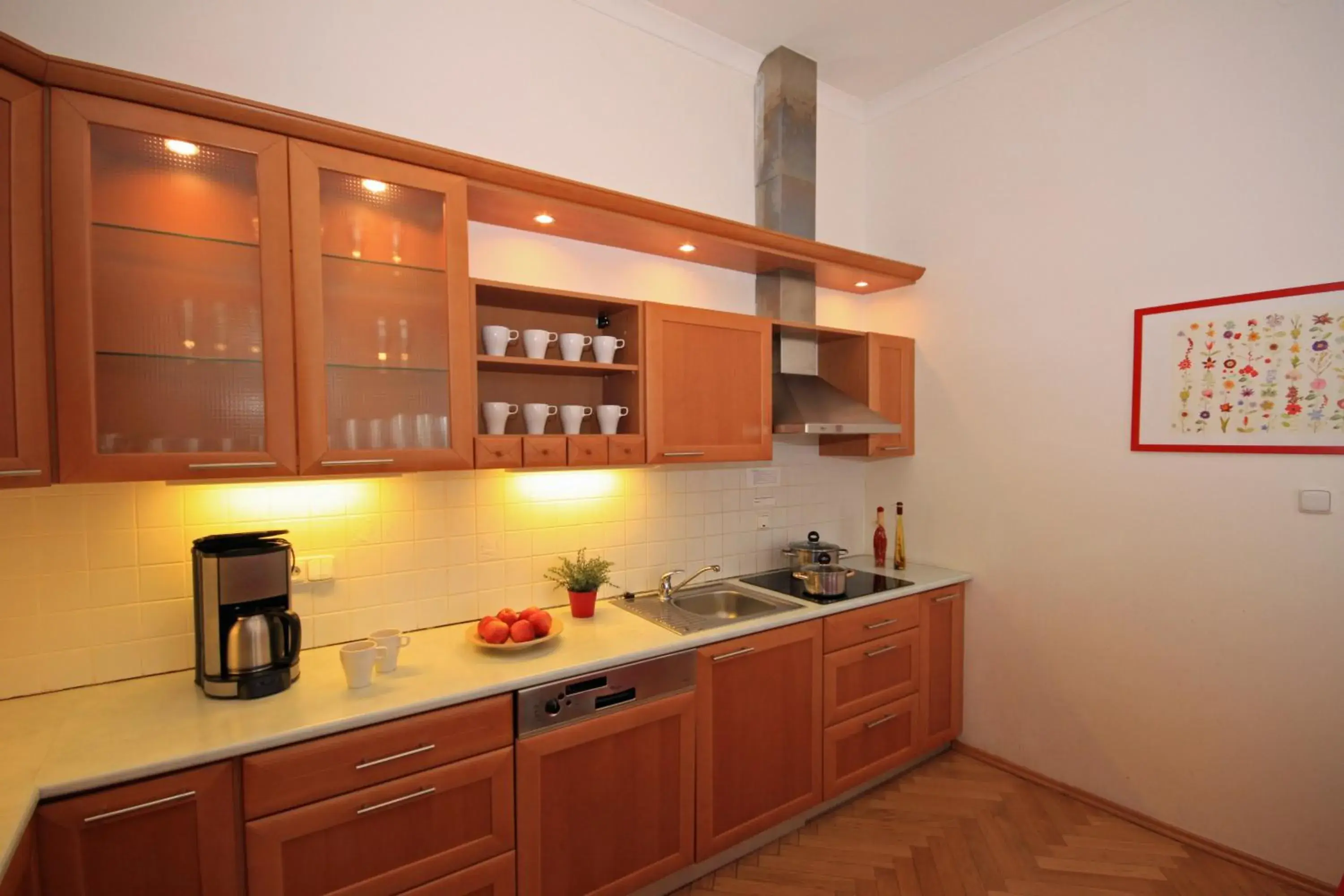 Kitchen or kitchenette in Prague Central Residence Kitchen or kitchenette in Prague Central Residence